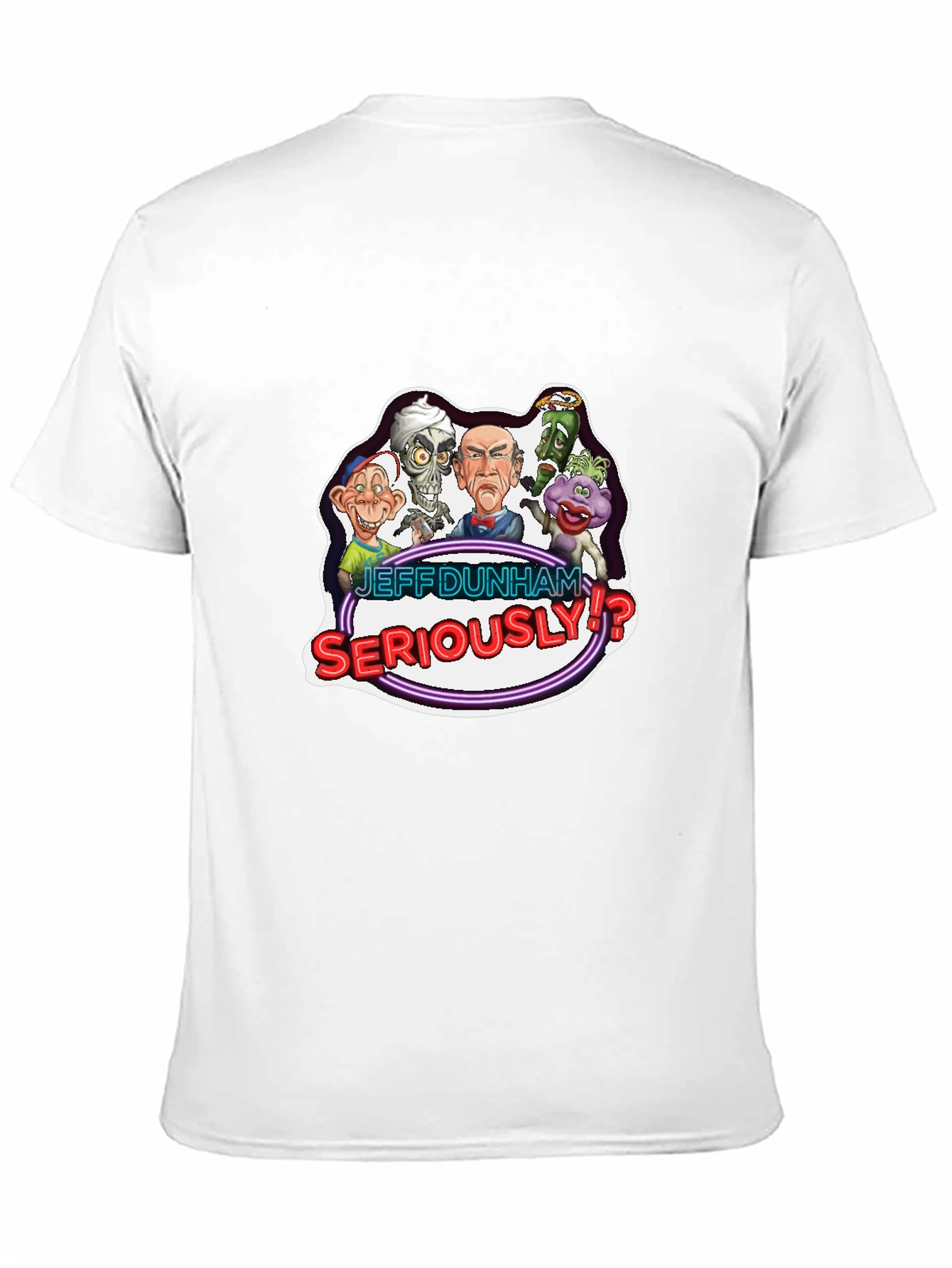 Jeff Dunham Seriously!? Black T-Shirt