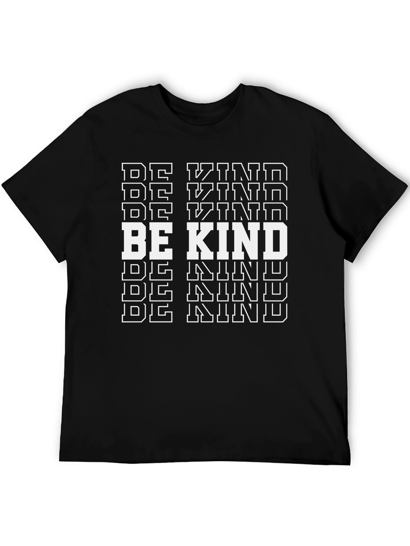 Be Kind Graphic Tee - Stylish Black Shirt