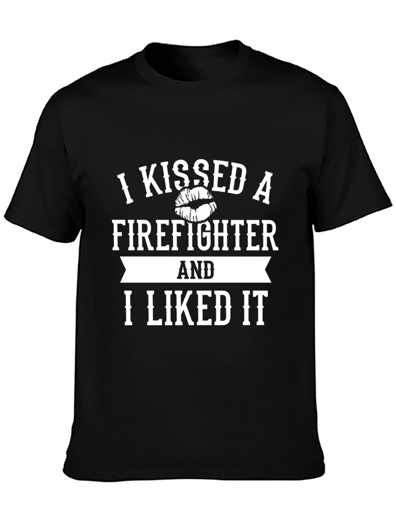 Firefighter Kiss Graphic T-Shirt