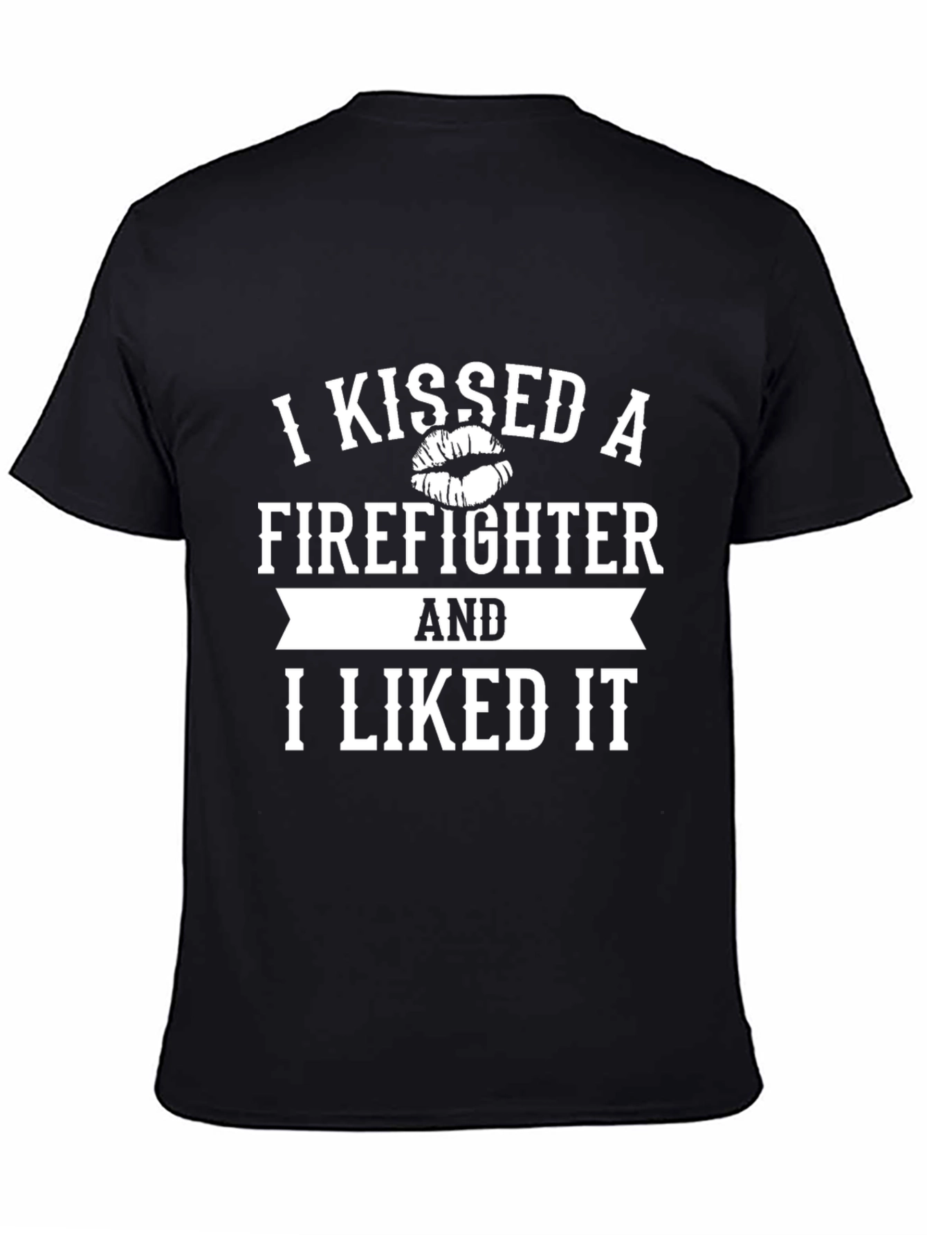 Firefighter Kiss Graphic T-Shirt