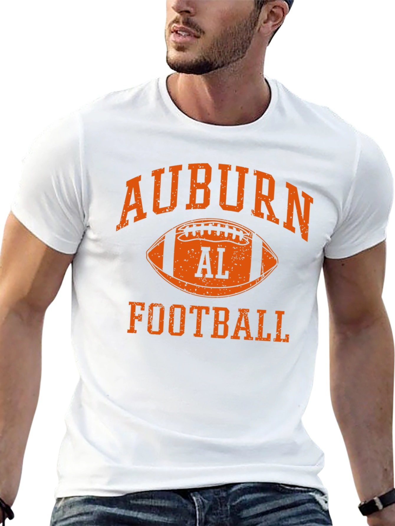 Auburn Football Graphic Tee - Black