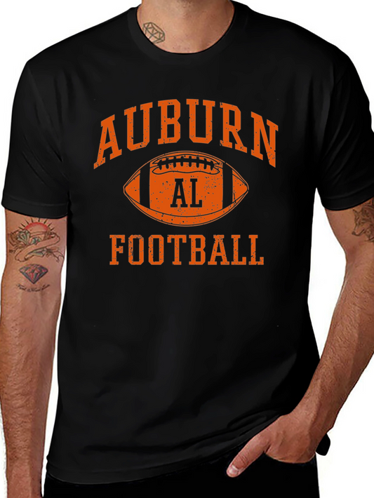 Auburn Football Graphic Tee - Black