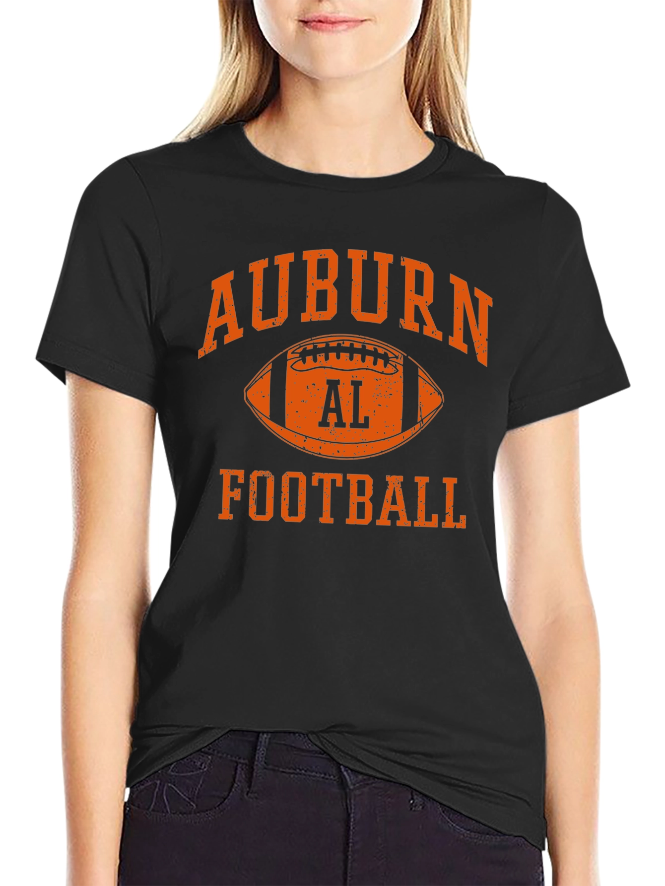 Auburn Football Graphic Tee - Black