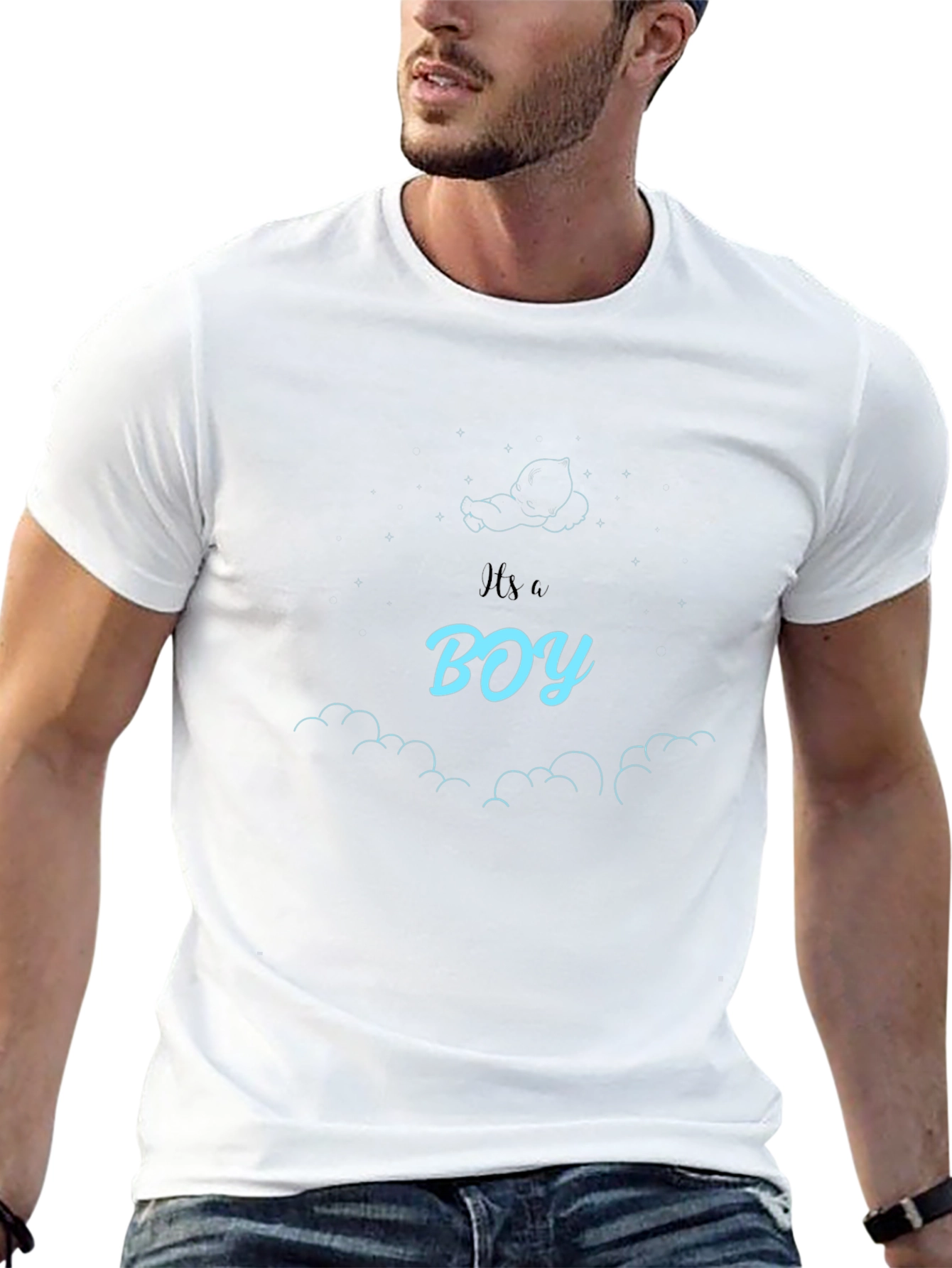 Its A Boy Graphic Tee - Baby Shower Gift