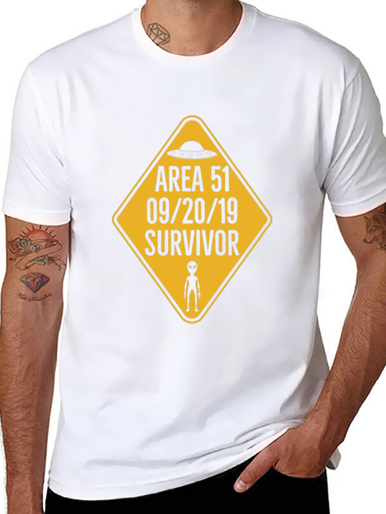 Area 51 Survivor Graphic Tee