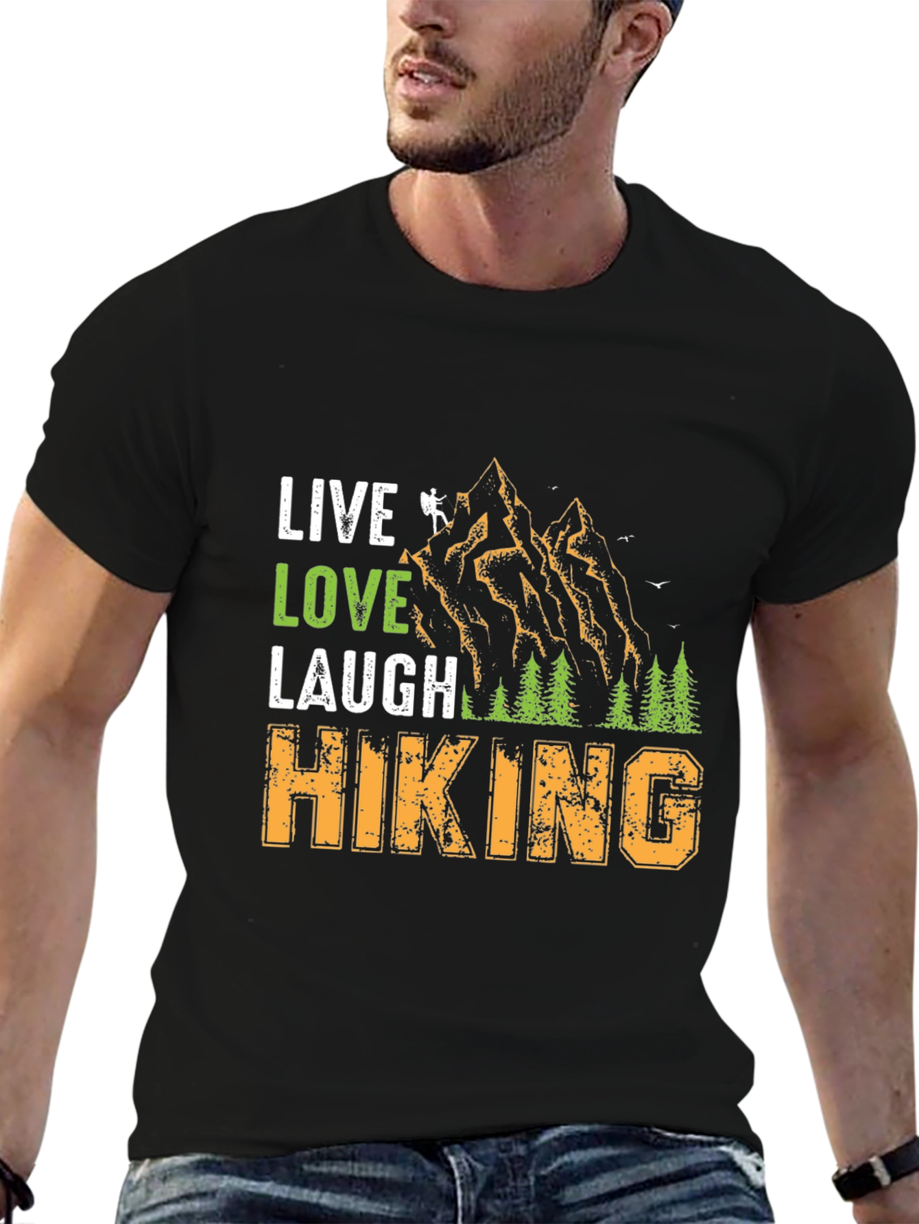 Live Love Laugh Hiking Tee - Adventure Ready