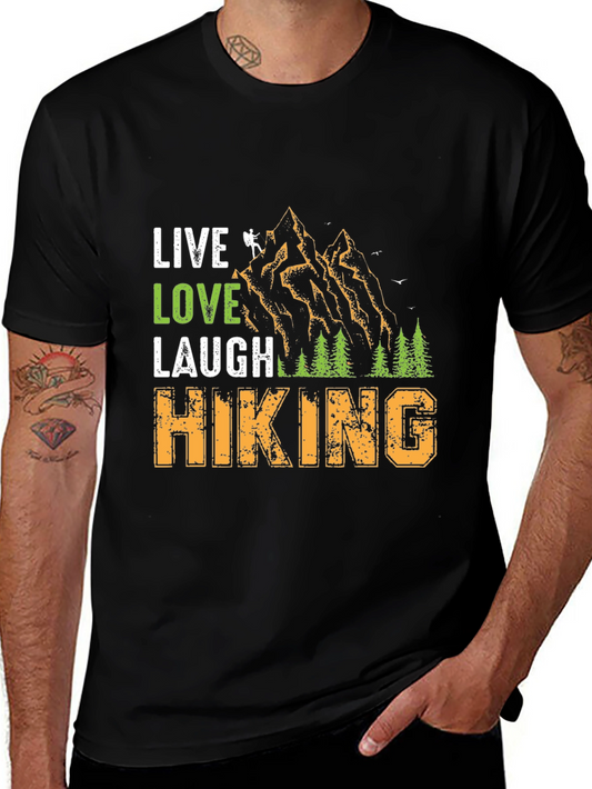 Live Love Laugh Hiking Tee - Adventure Ready
