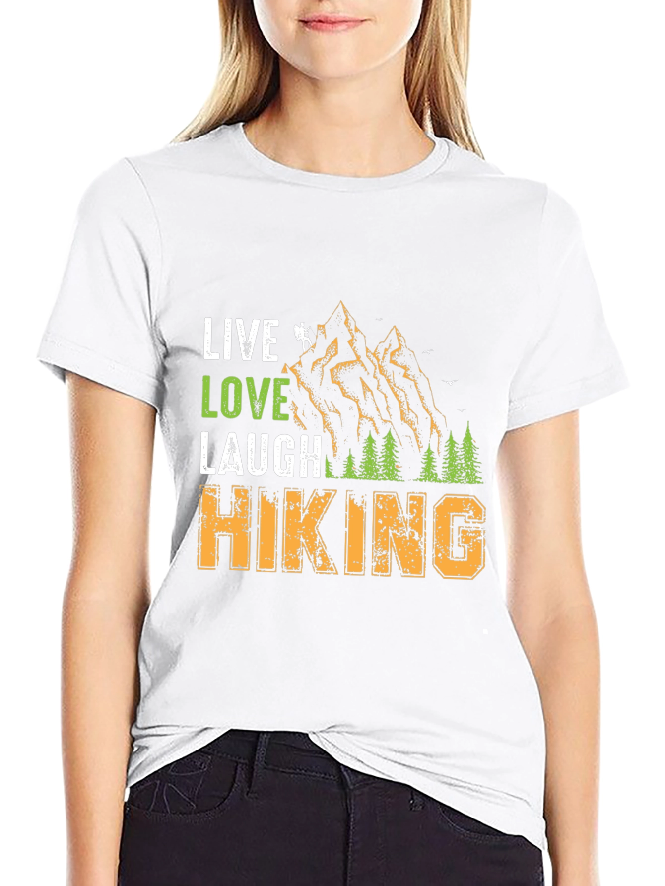 Live Love Laugh Hiking Tee - Adventure Ready