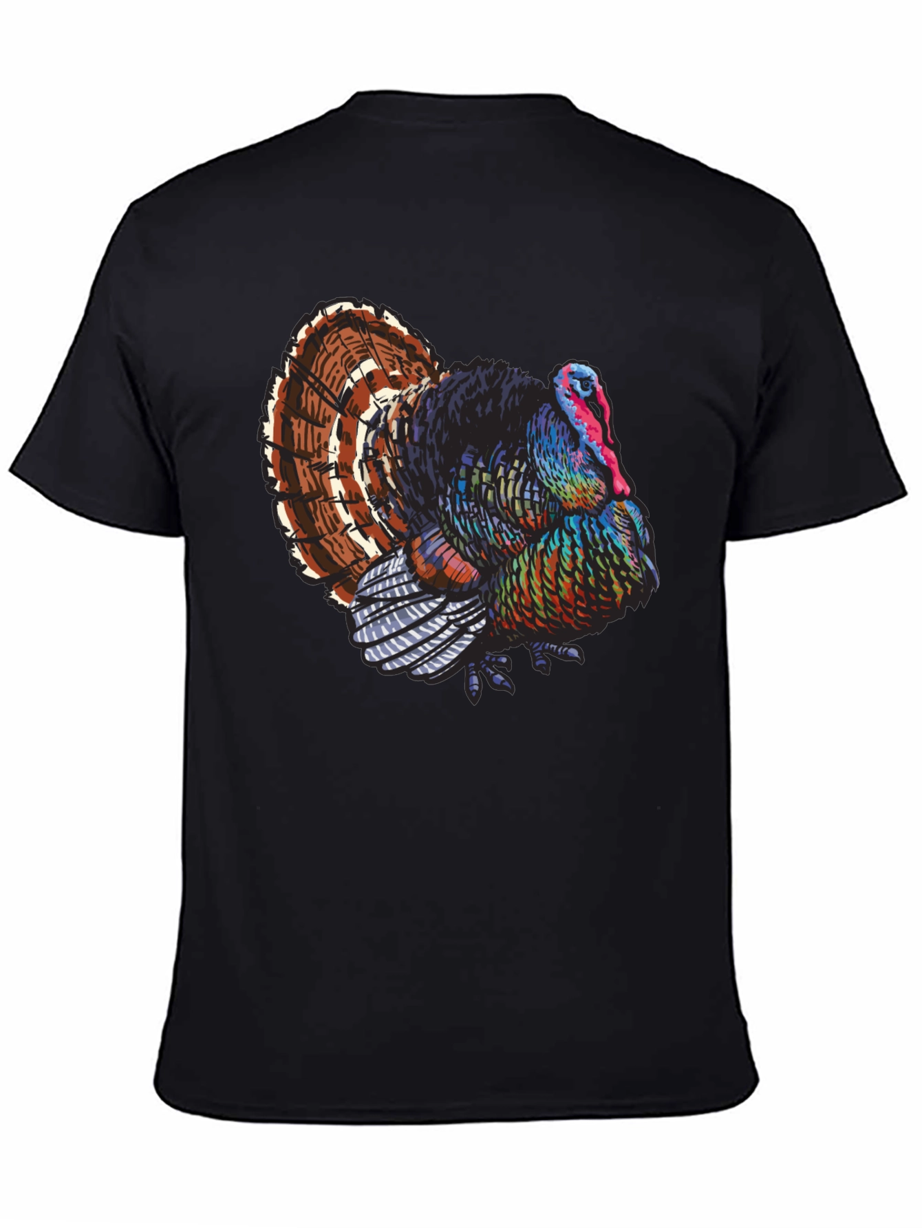 Turkey Graphic Tee - Thanksgiving Holiday Shirt