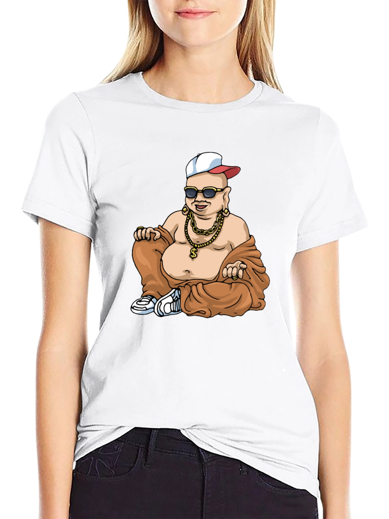 Buddha Style Mens Graphic T-Shirt