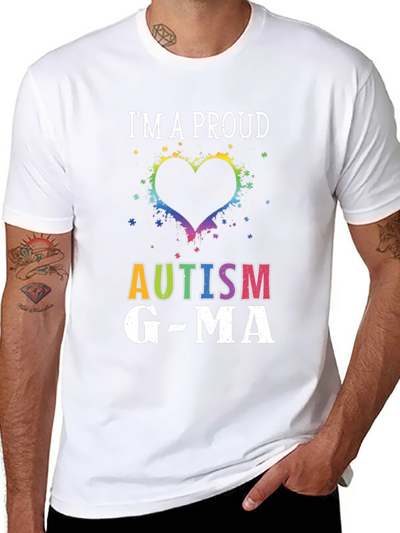 Proud Autism G-Ma T-Shirt