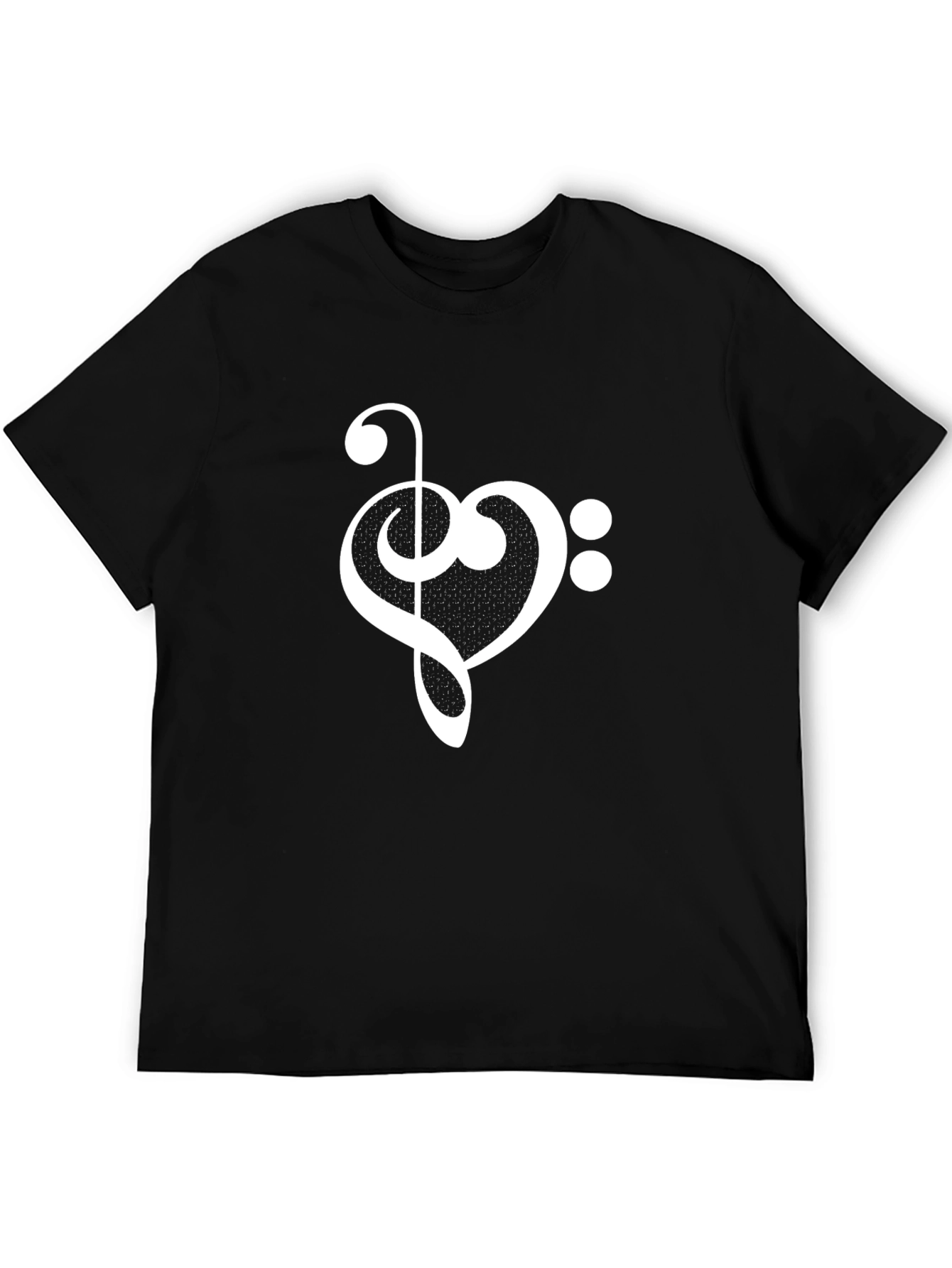 Musical Heart T-Shirt - Stylish & Unique Design
