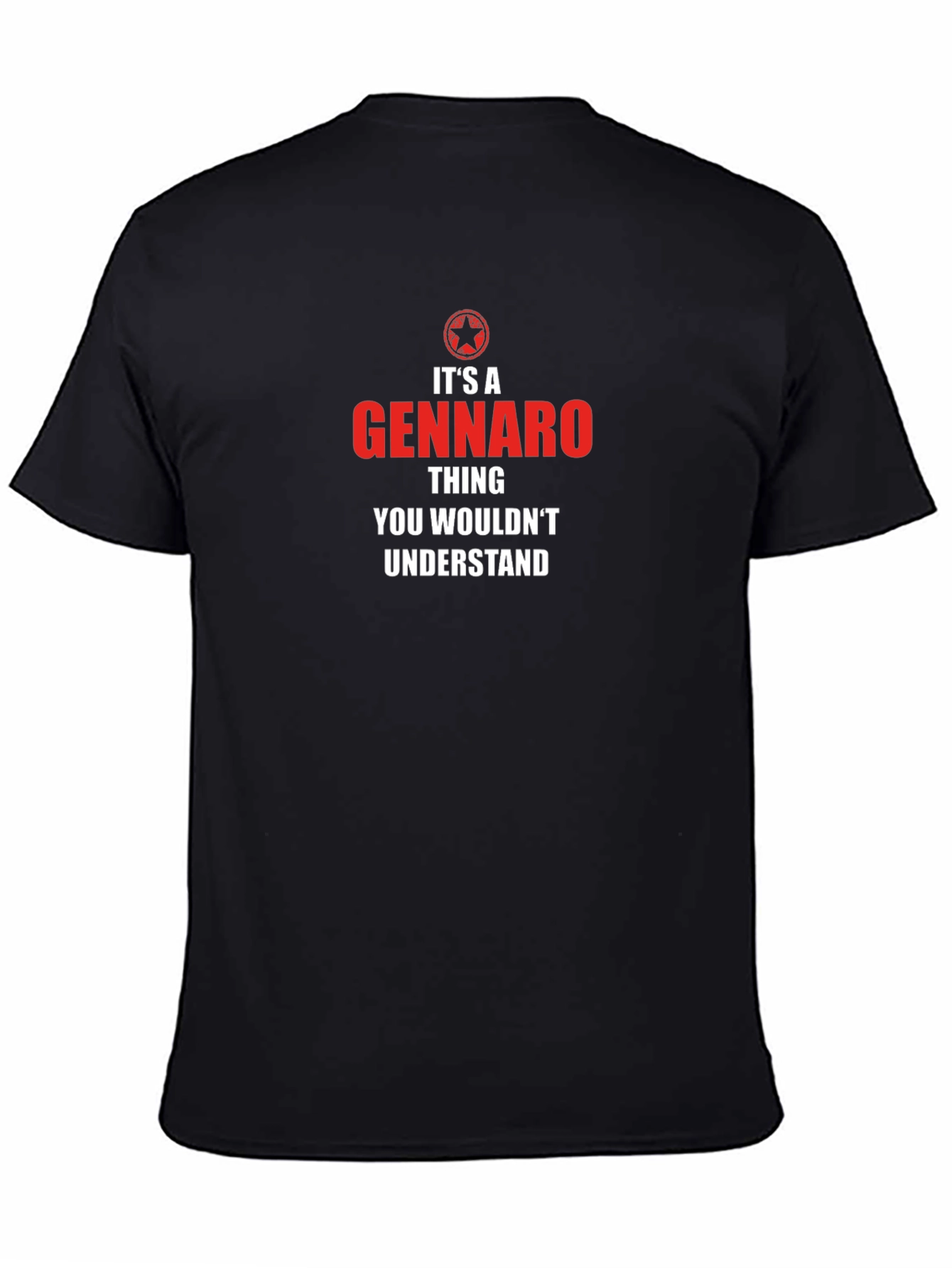 Gennaro Thing T-Shirt - Unique Personalized Apparel