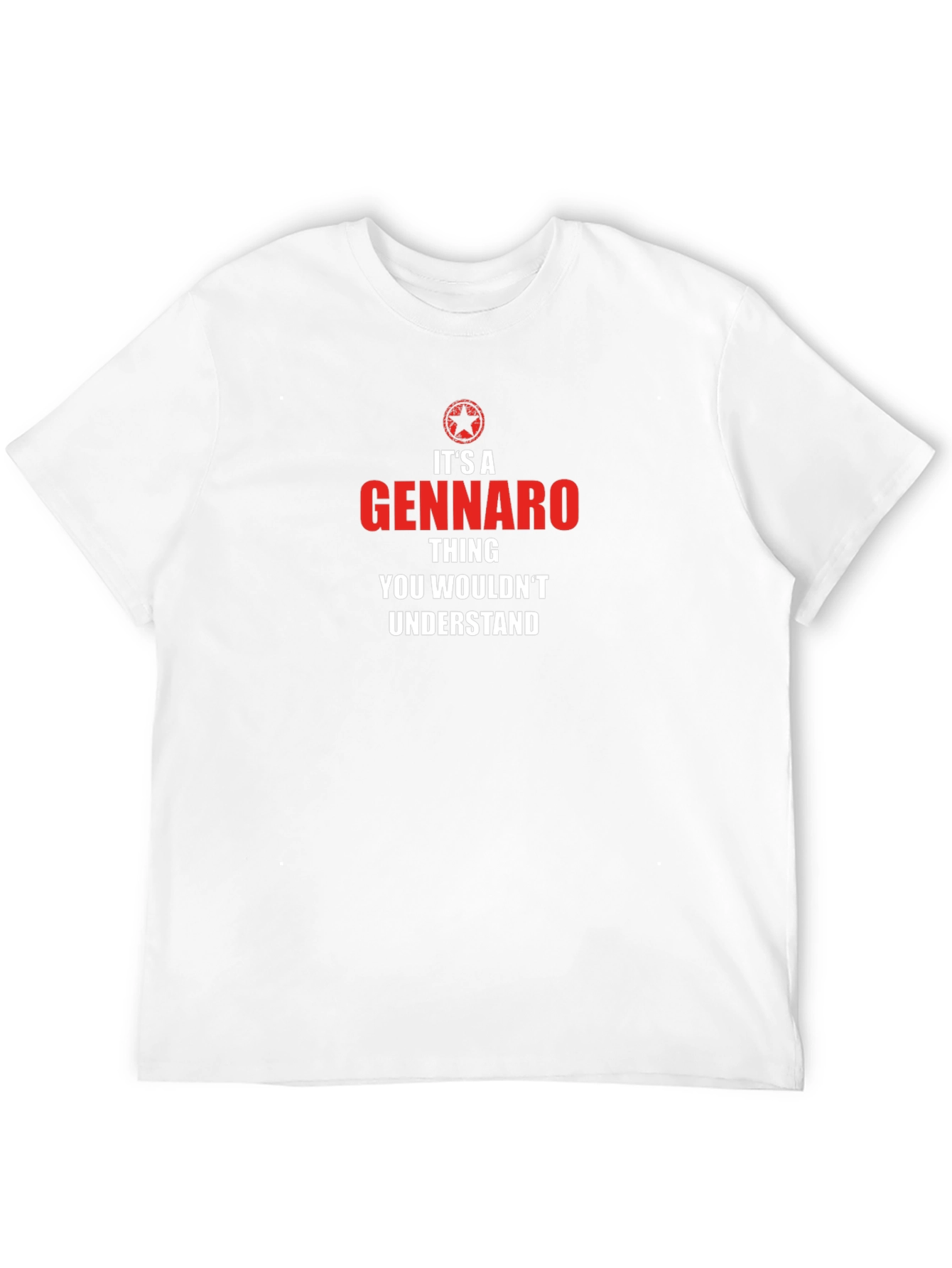Gennaro Thing T-Shirt - Unique Personalized Apparel