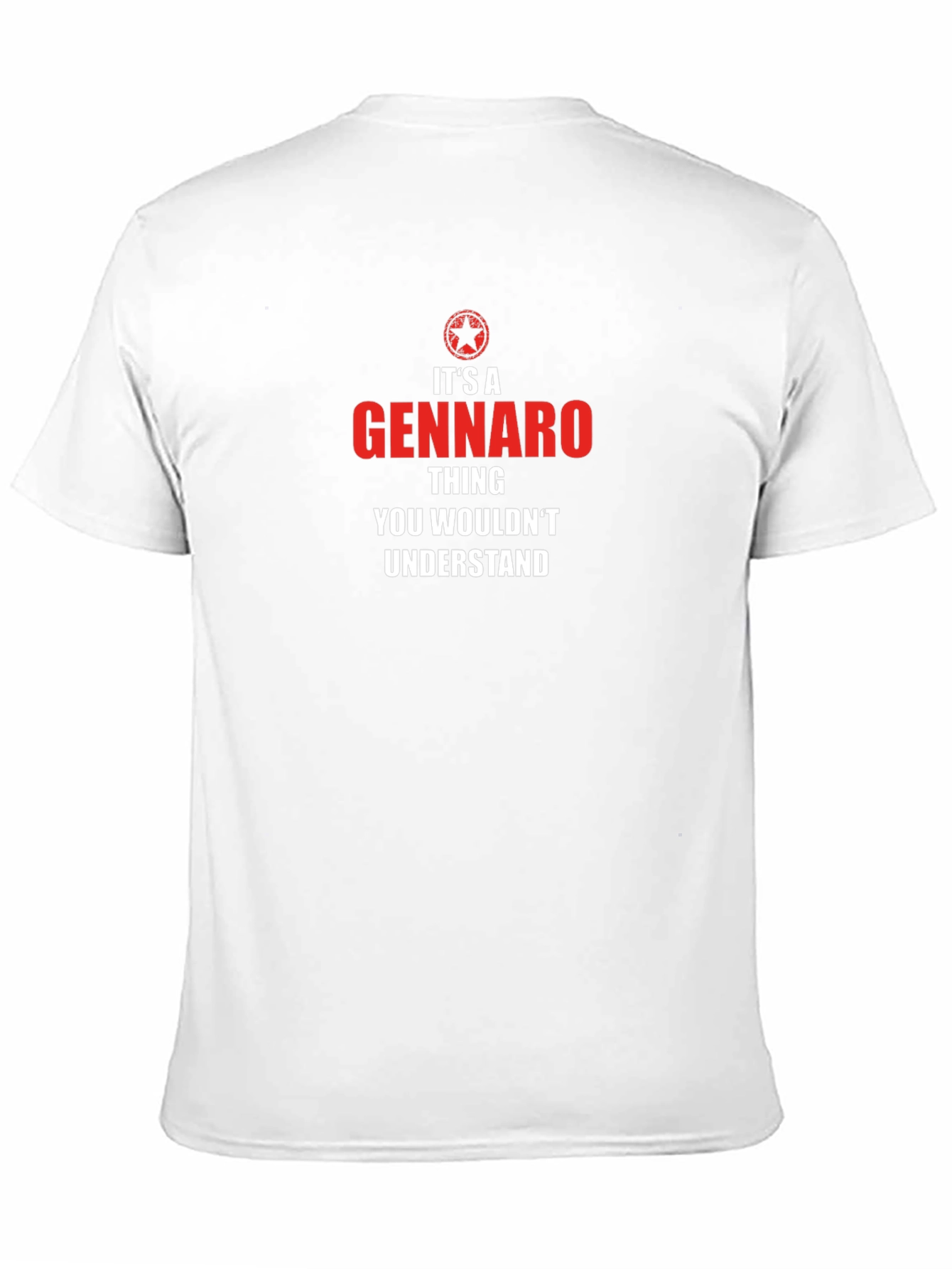 Gennaro Thing T-Shirt - Unique Personalized Apparel