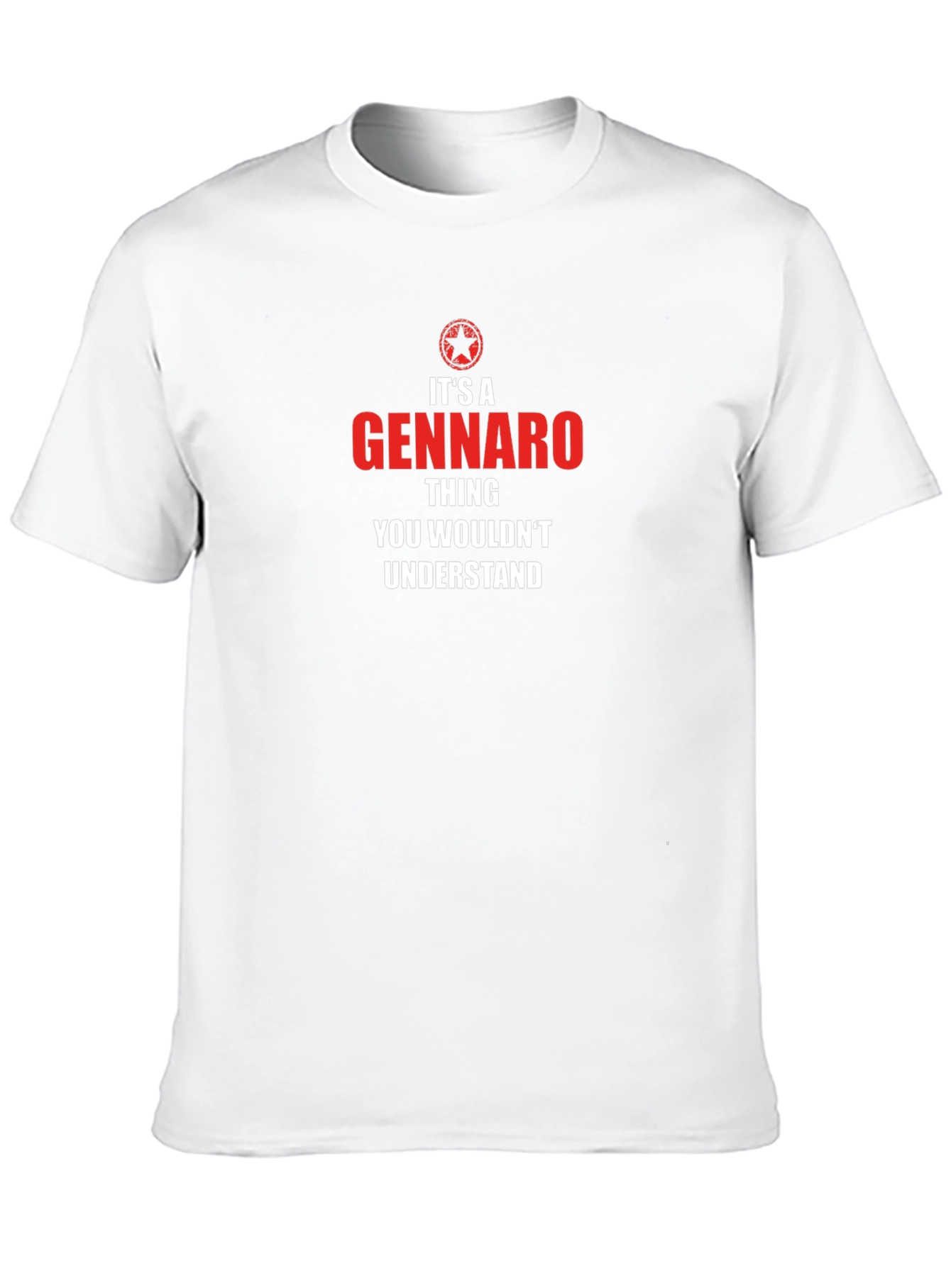 Gennaro Thing T-Shirt - Unique Personalized Apparel