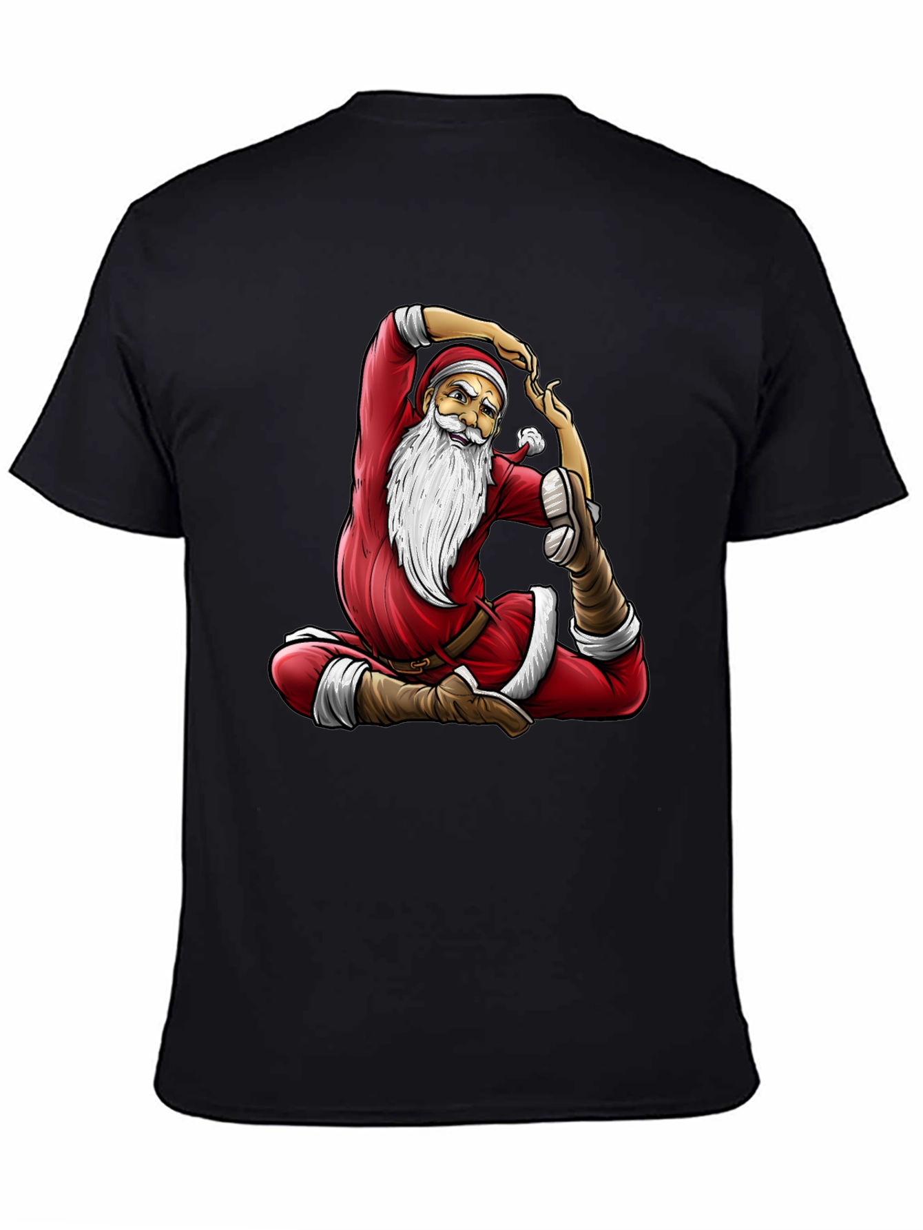 Yoga Santa Claus T-Shirt