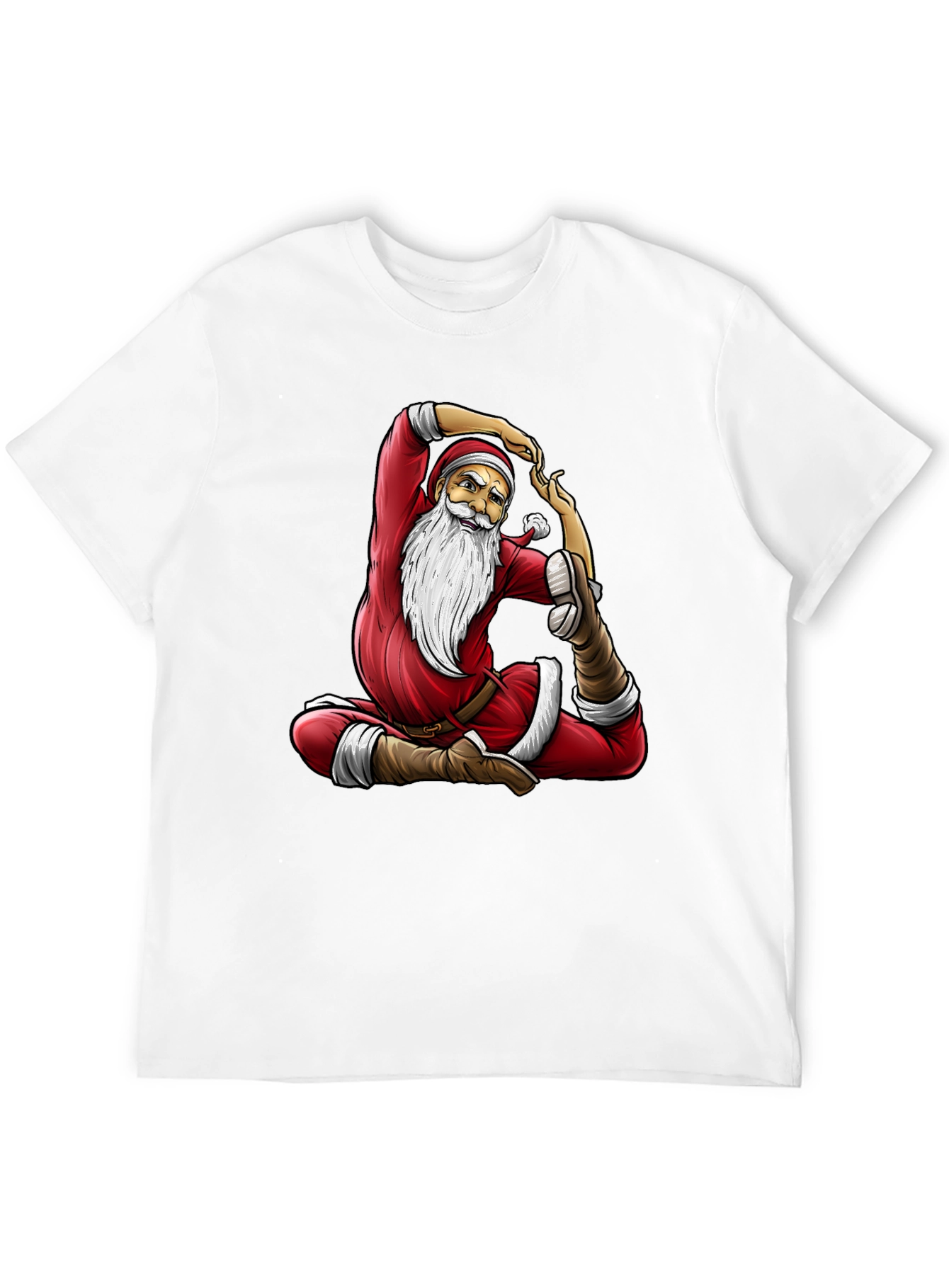 Yoga Santa Claus T-Shirt
