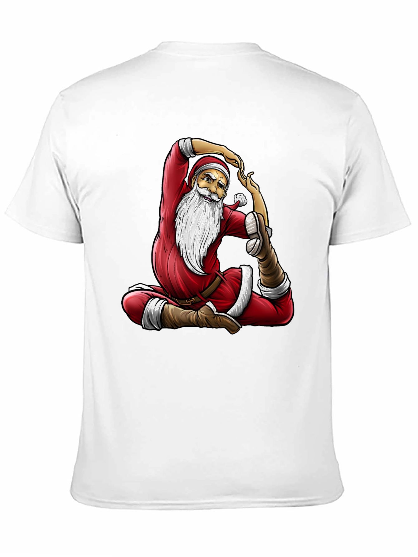Yoga Santa Claus T-Shirt