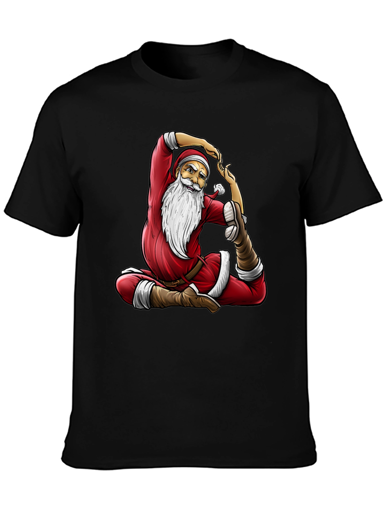 Yoga Santa Claus T-Shirt