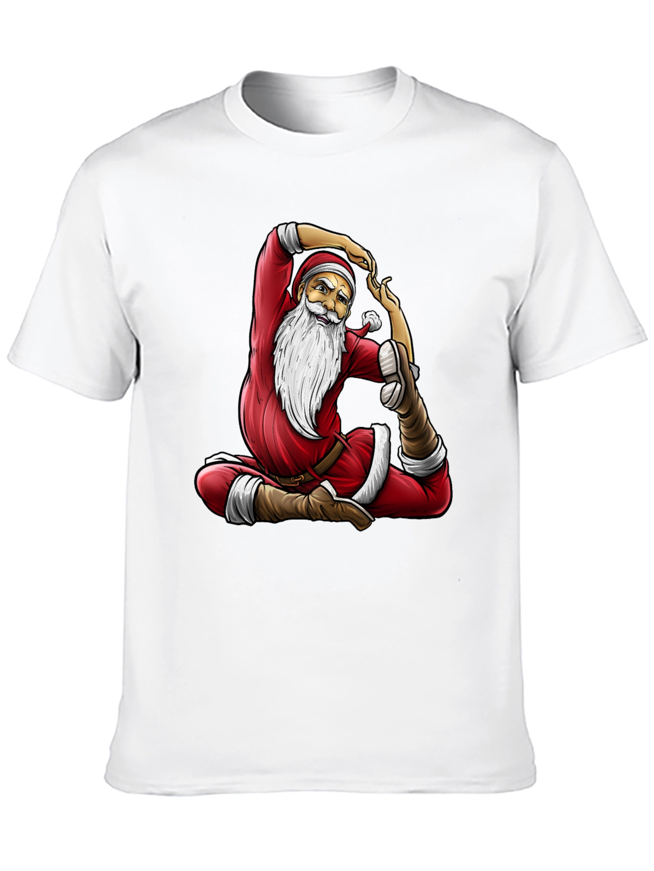 Yoga Santa Claus T-Shirt