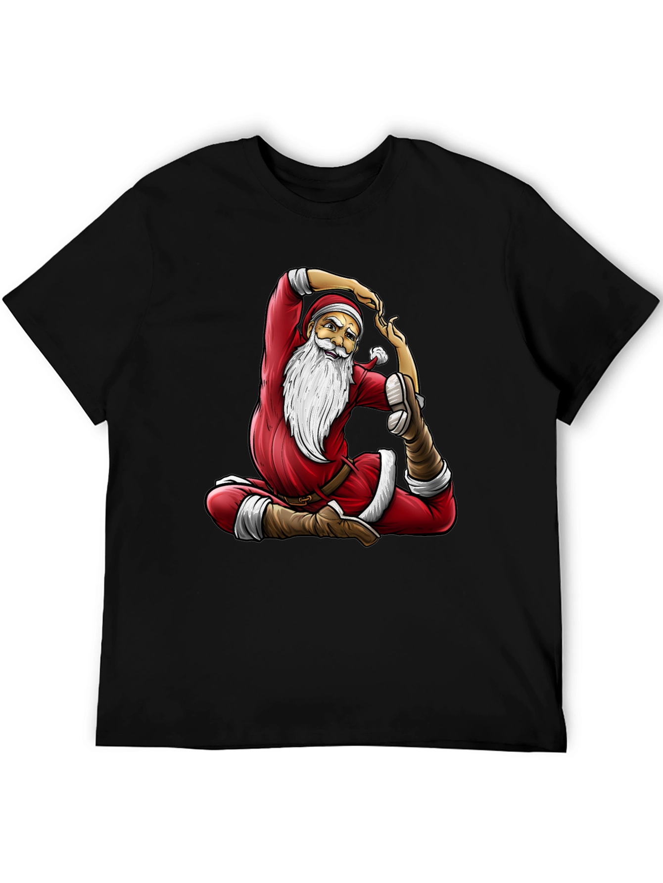 Yoga Santa Claus T-Shirt