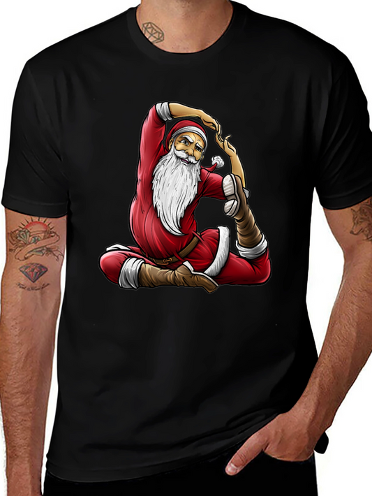 Yoga Santa Claus T-Shirt