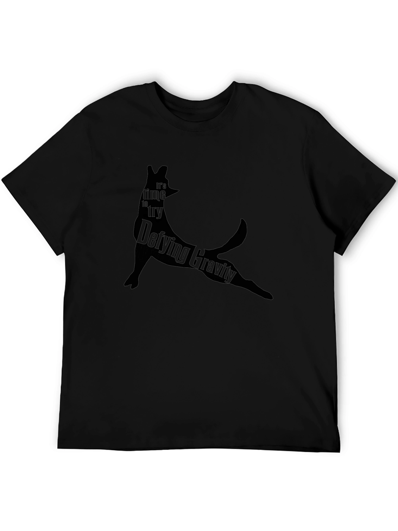 Defying Gravity Graphic Tee - Black