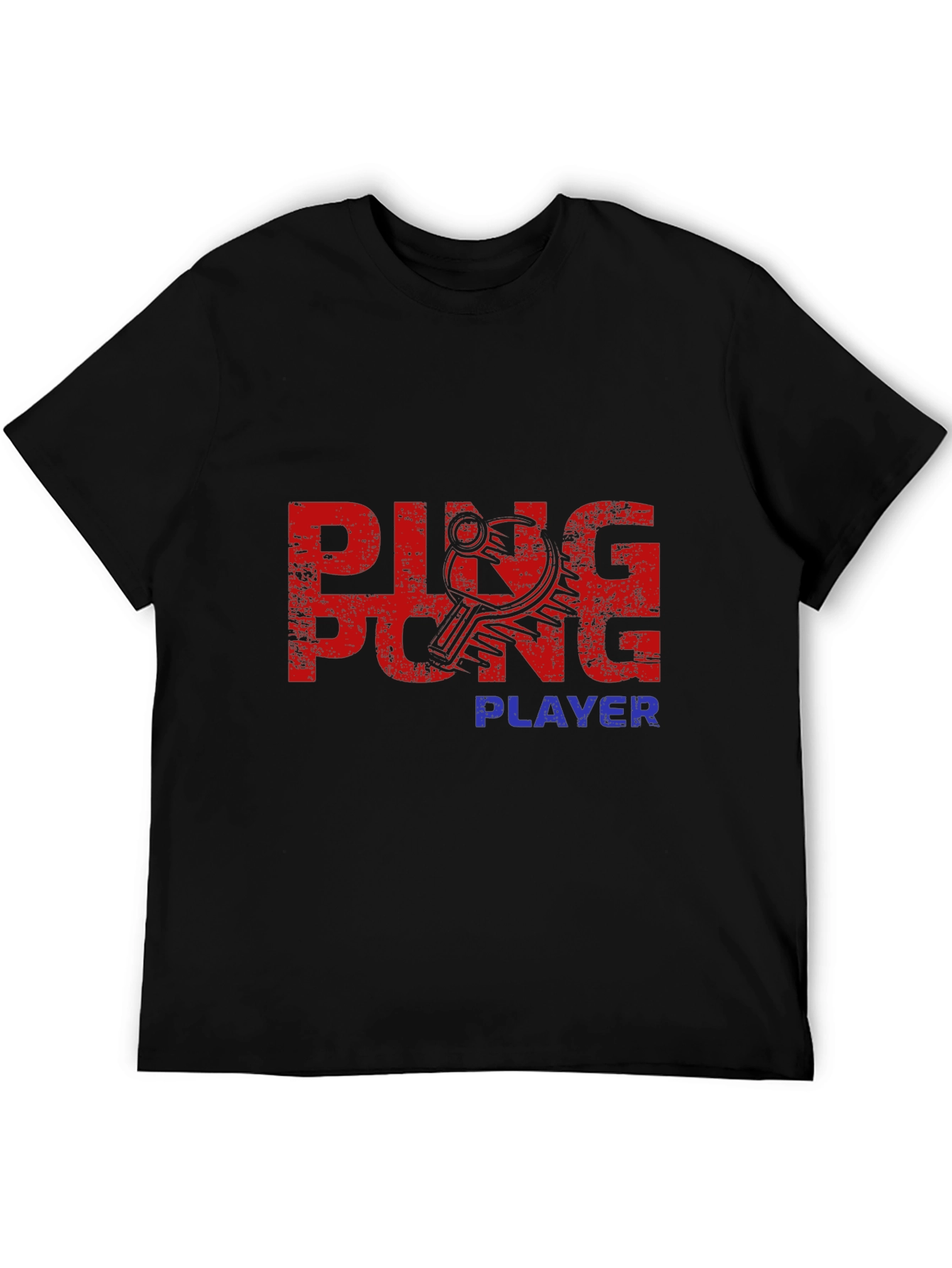 Ping Pong Player Graphic Tee - Stylish & Unique