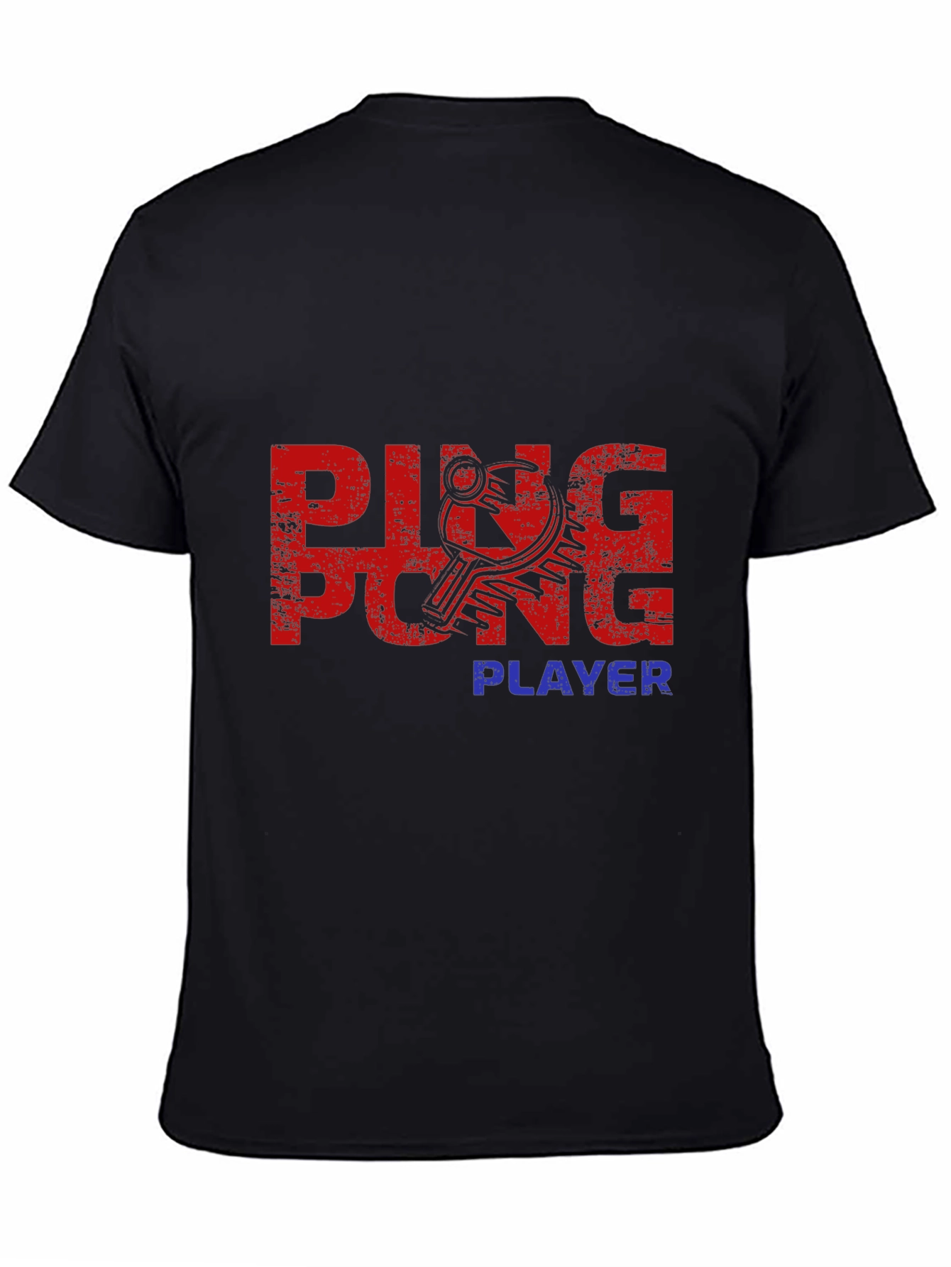 Ping Pong Player Graphic Tee - Stylish & Unique