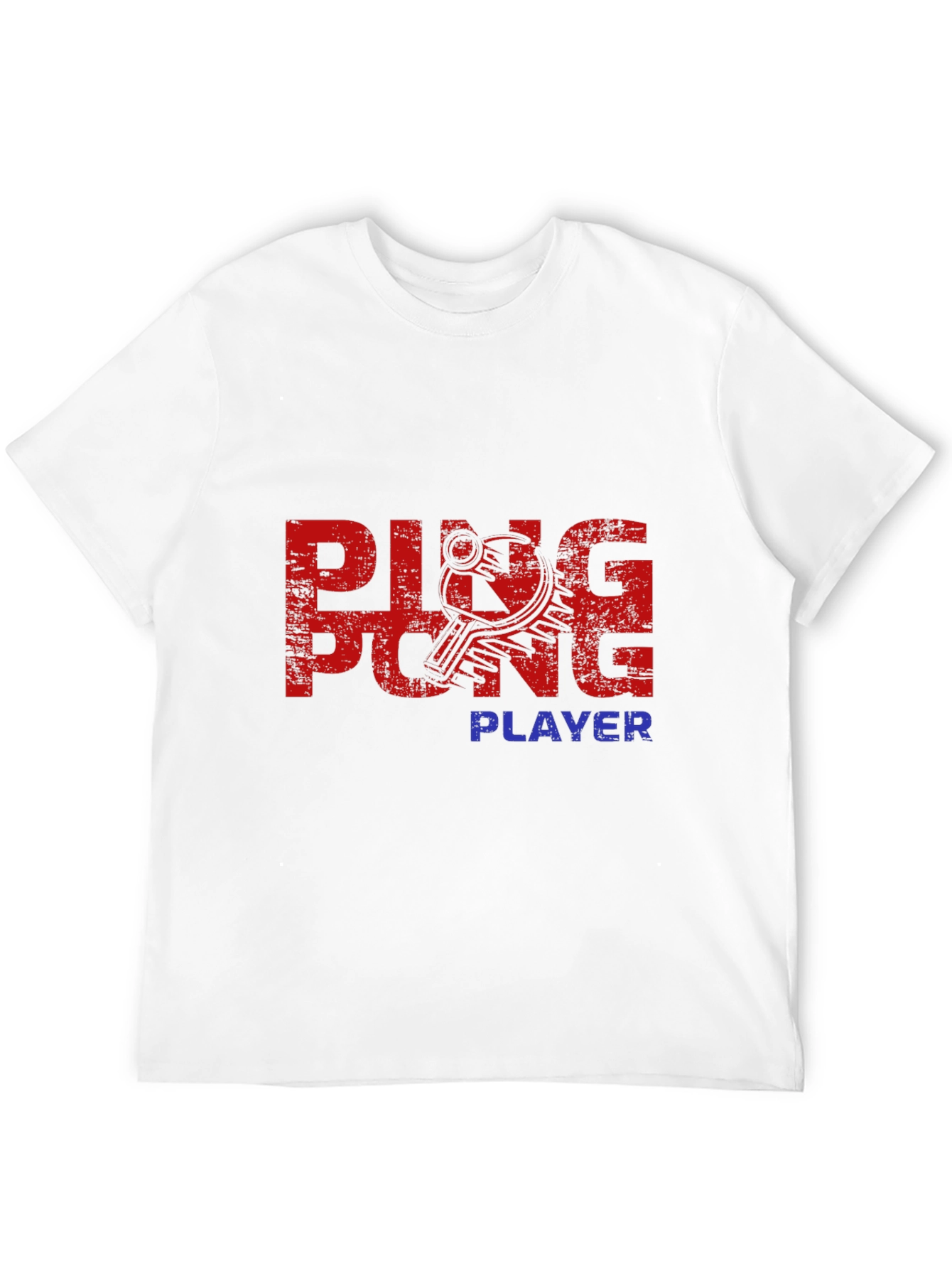 Ping Pong Player Graphic Tee - Stylish & Unique