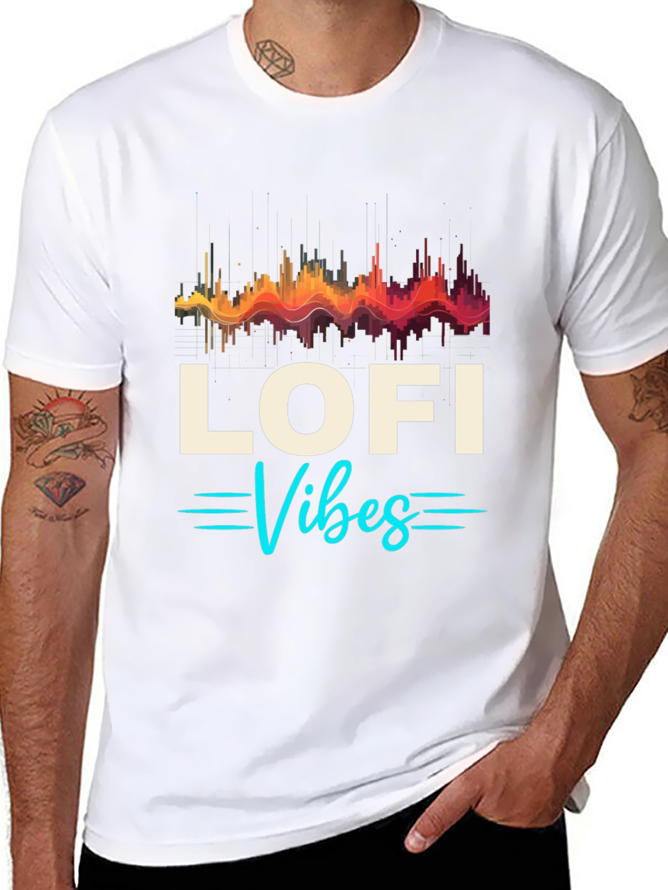 LoFi Vibes Graphic Tee - Cool & Casual Style
