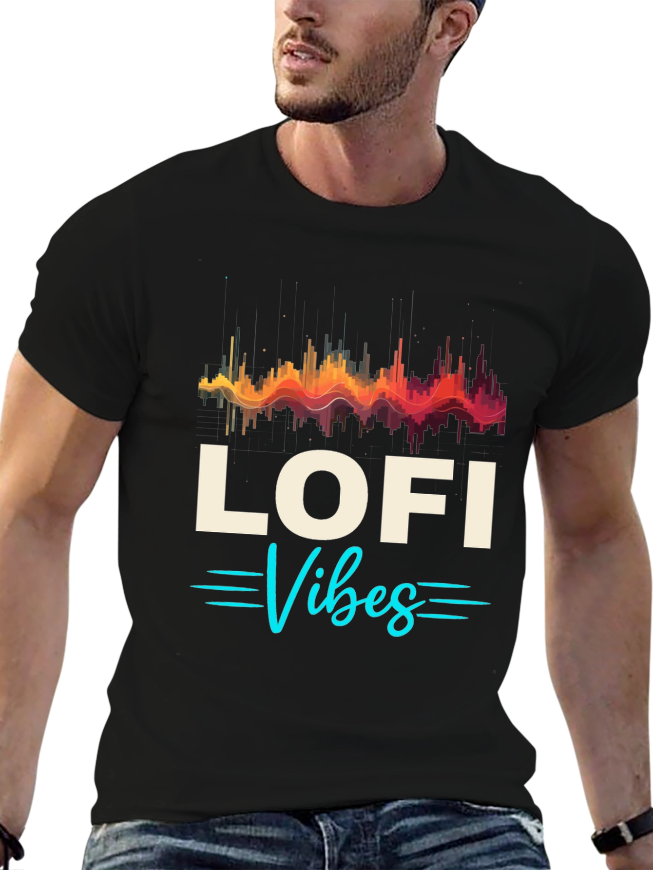 LoFi Vibes Graphic Tee - Cool & Casual Style