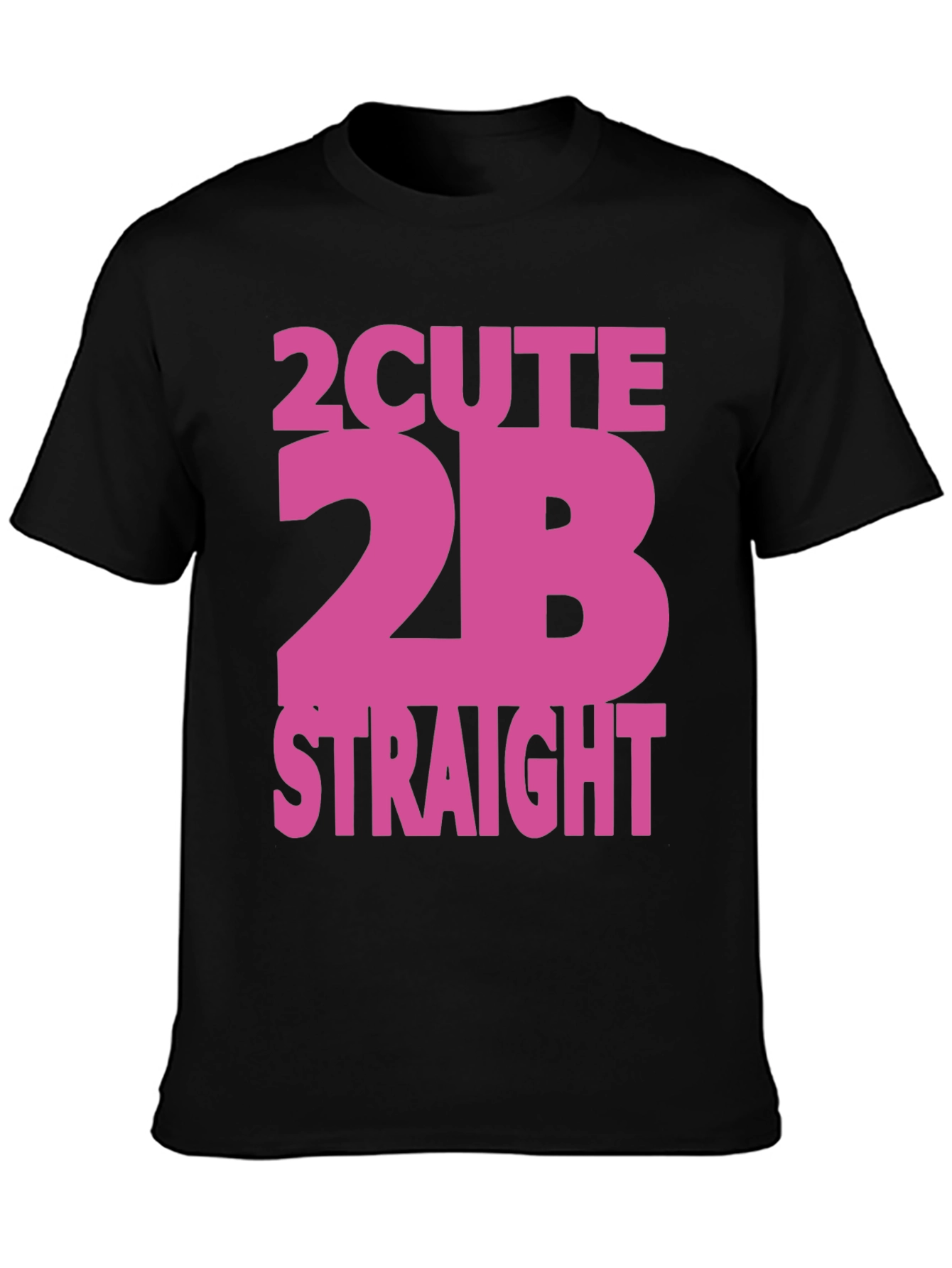 2 Cute 2B Straight Graphic Tee