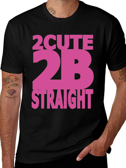 2 Cute 2B Straight Graphic Tee