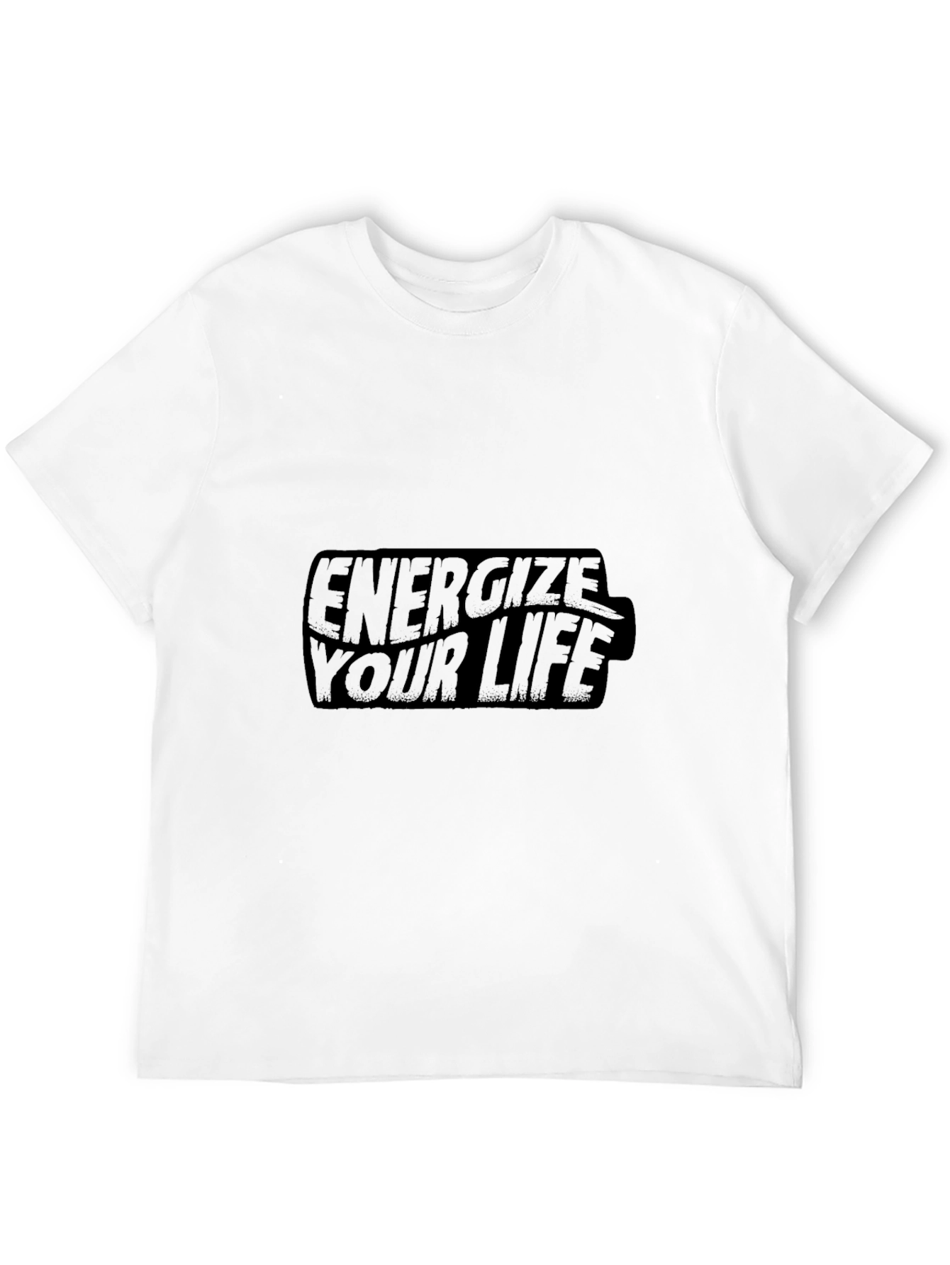 Energize Your Life Black T-Shirt