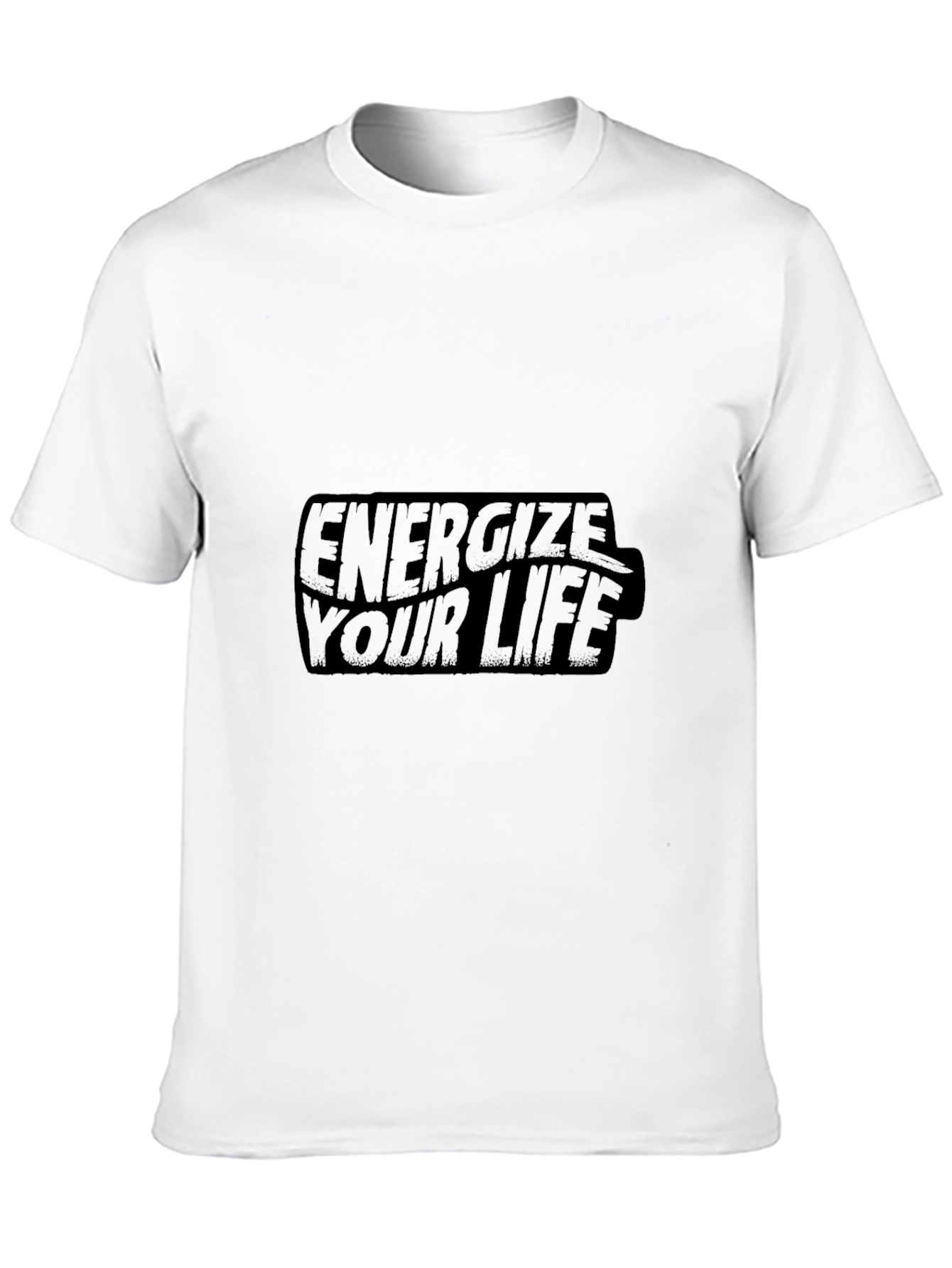 Energize Your Life Black T-Shirt