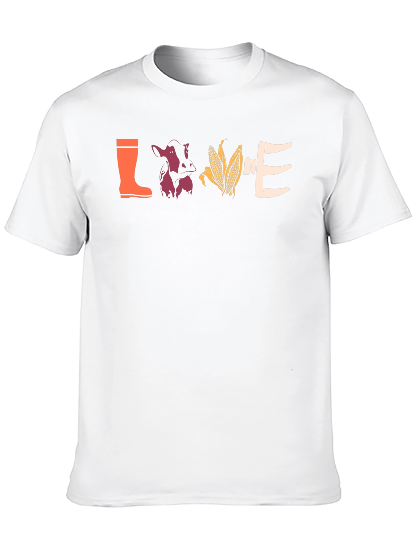 Love Farming Black T-Shirt