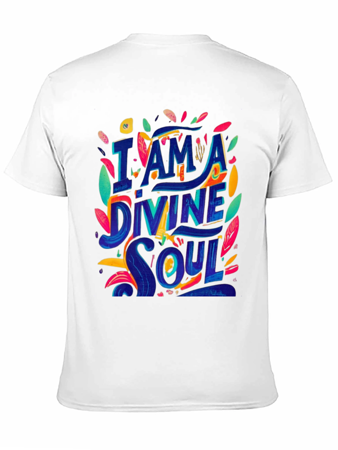 I am a Divine Soul Black Graphic Tee