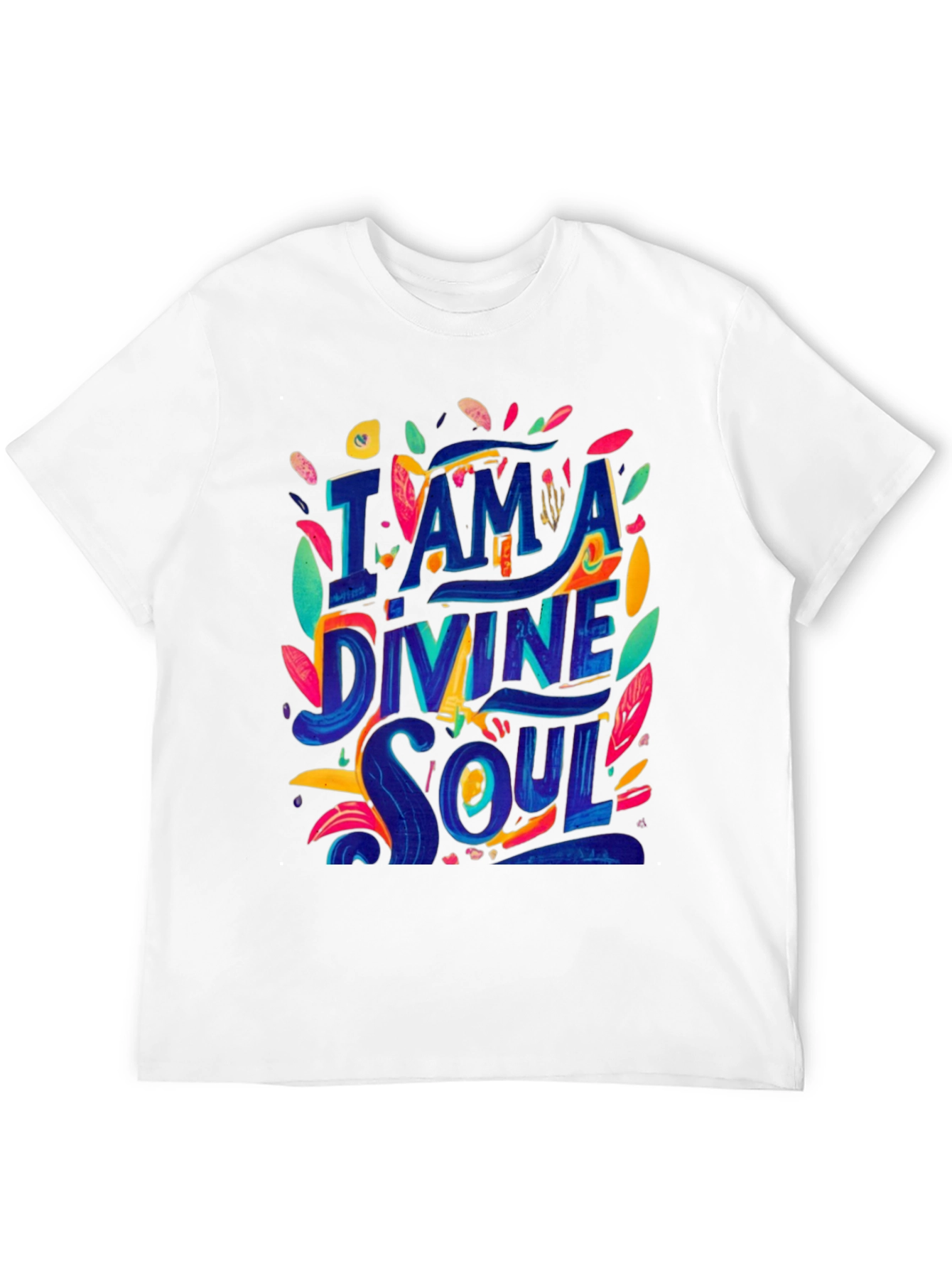 I am a Divine Soul Black Graphic Tee