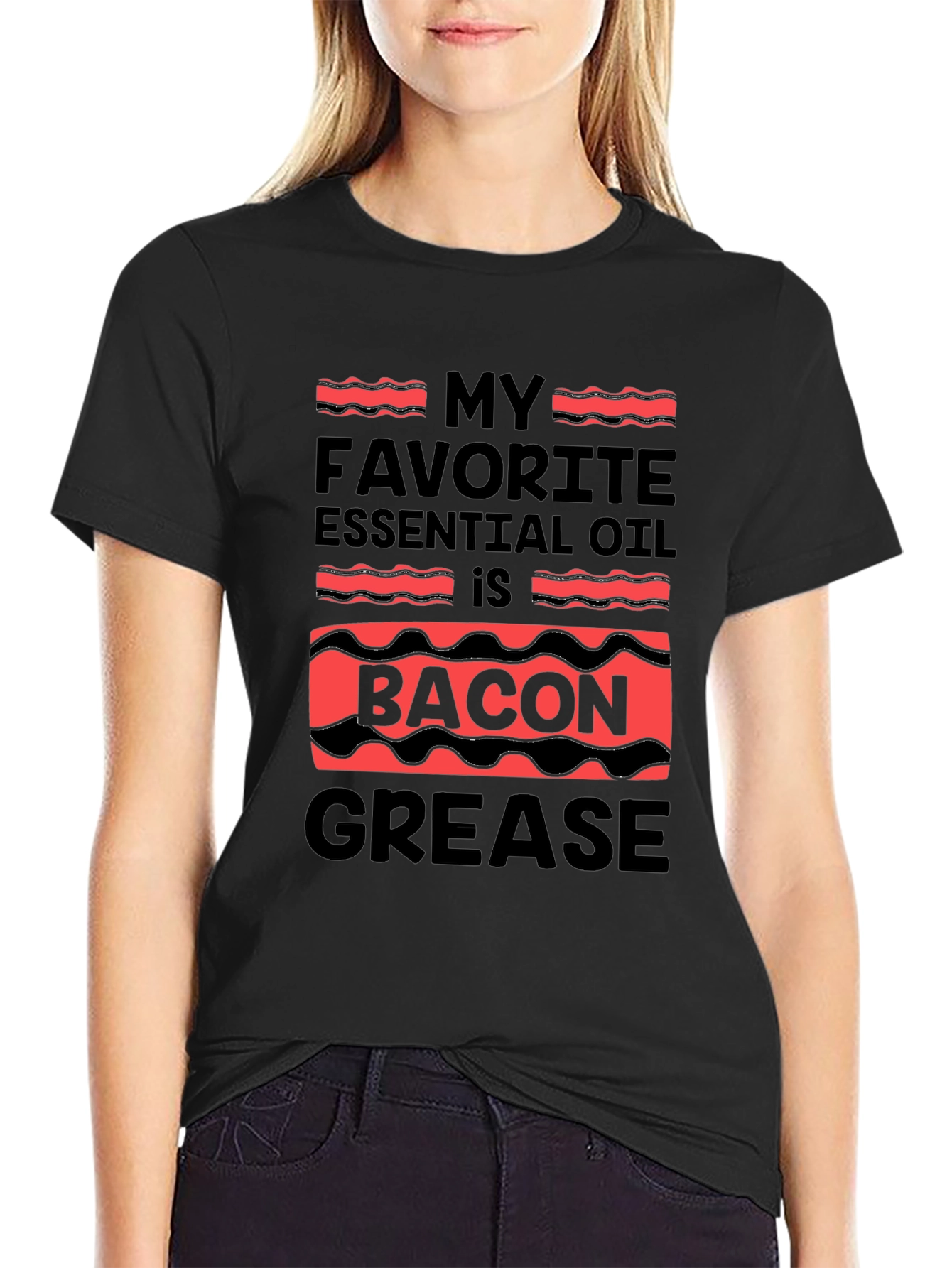 Bacon Grease Essential Oil Funny T-Shirt