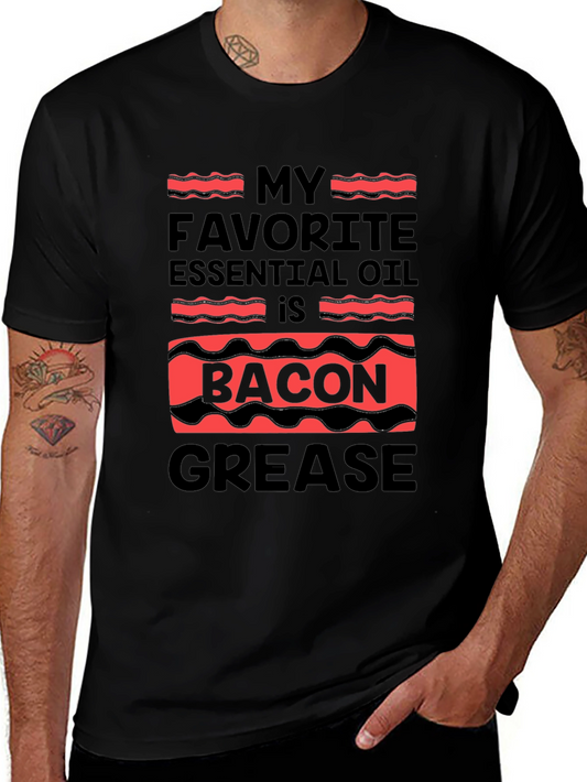 Bacon Grease Essential Oil Funny T-Shirt