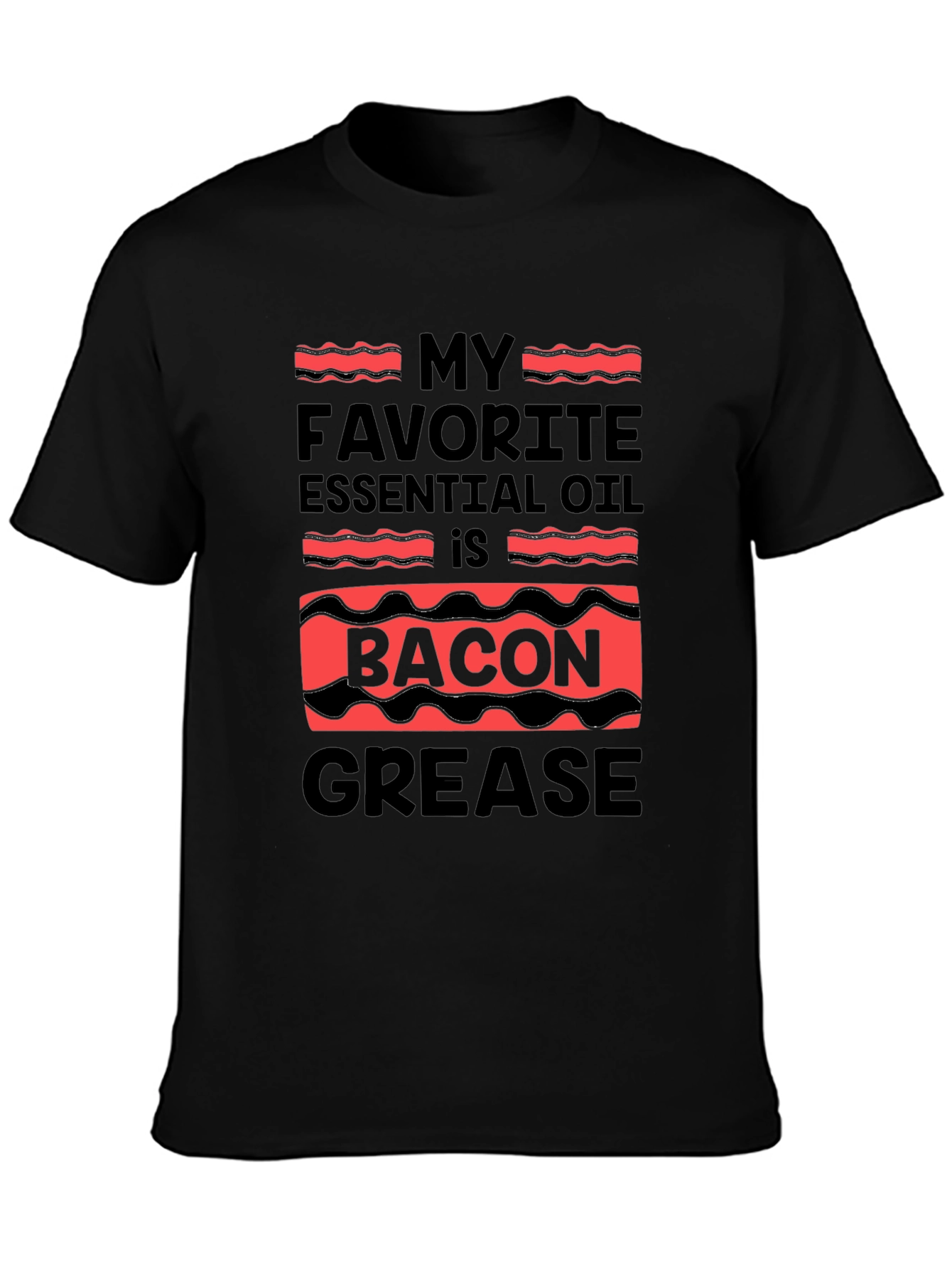 Bacon Grease Essential Oil Funny T-Shirt