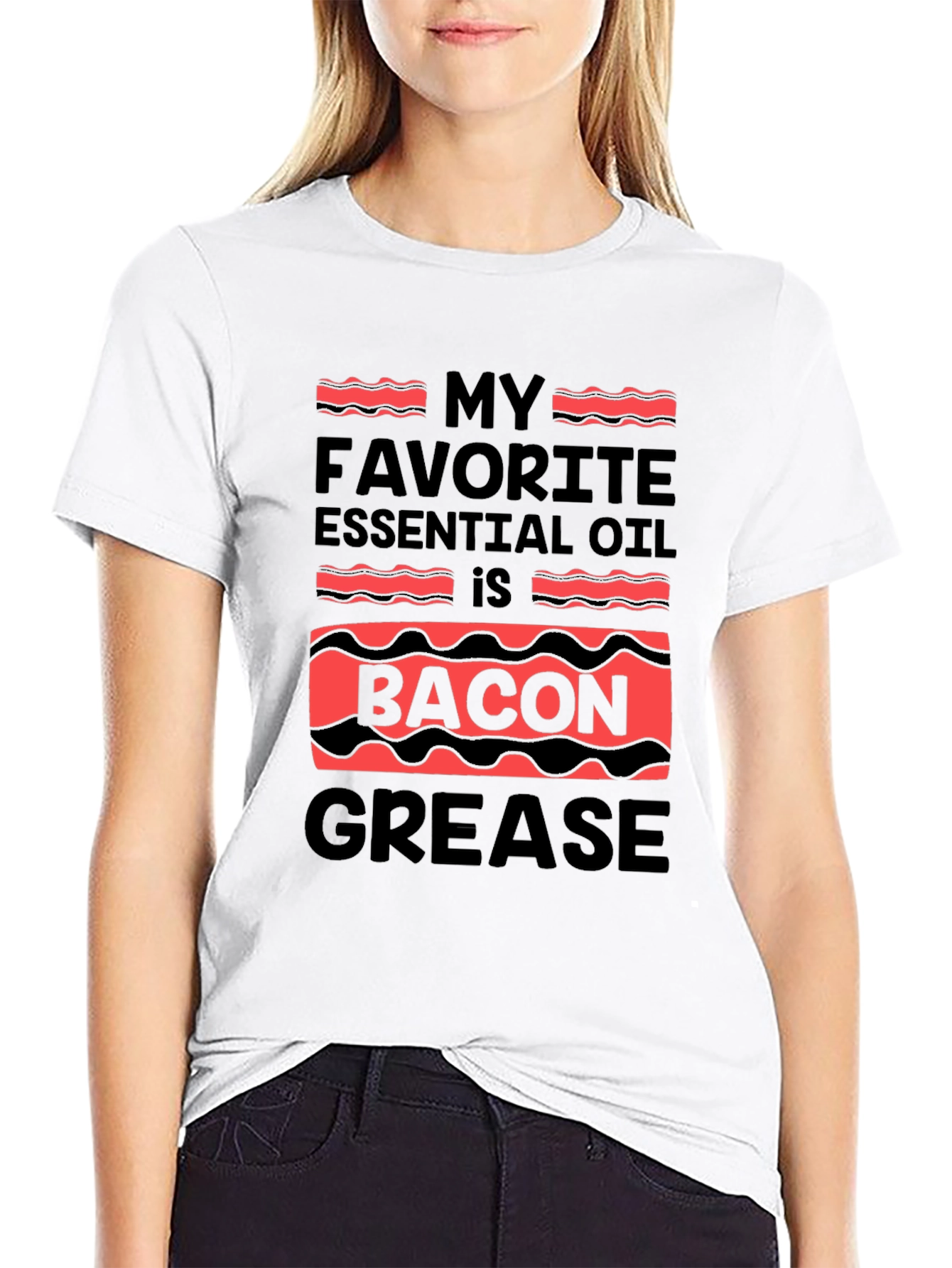 Bacon Grease Essential Oil Funny T-Shirt