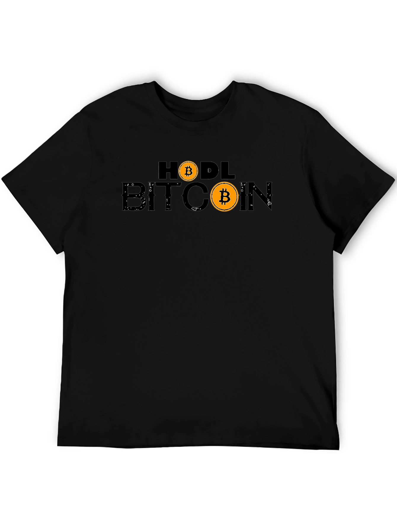 Bitcoin HODL Graphic Black T-Shirt