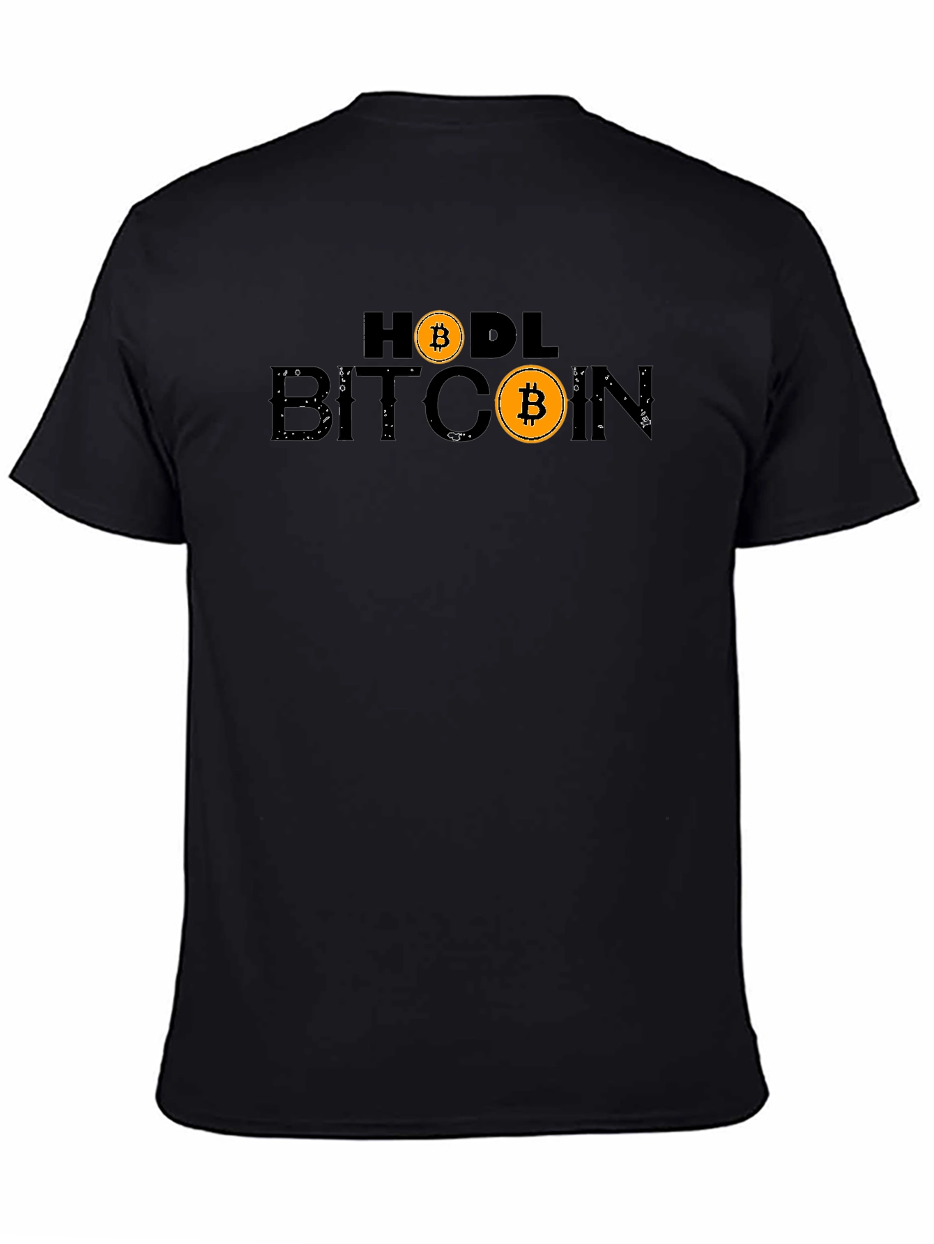 Bitcoin HODL Graphic Black T-Shirt