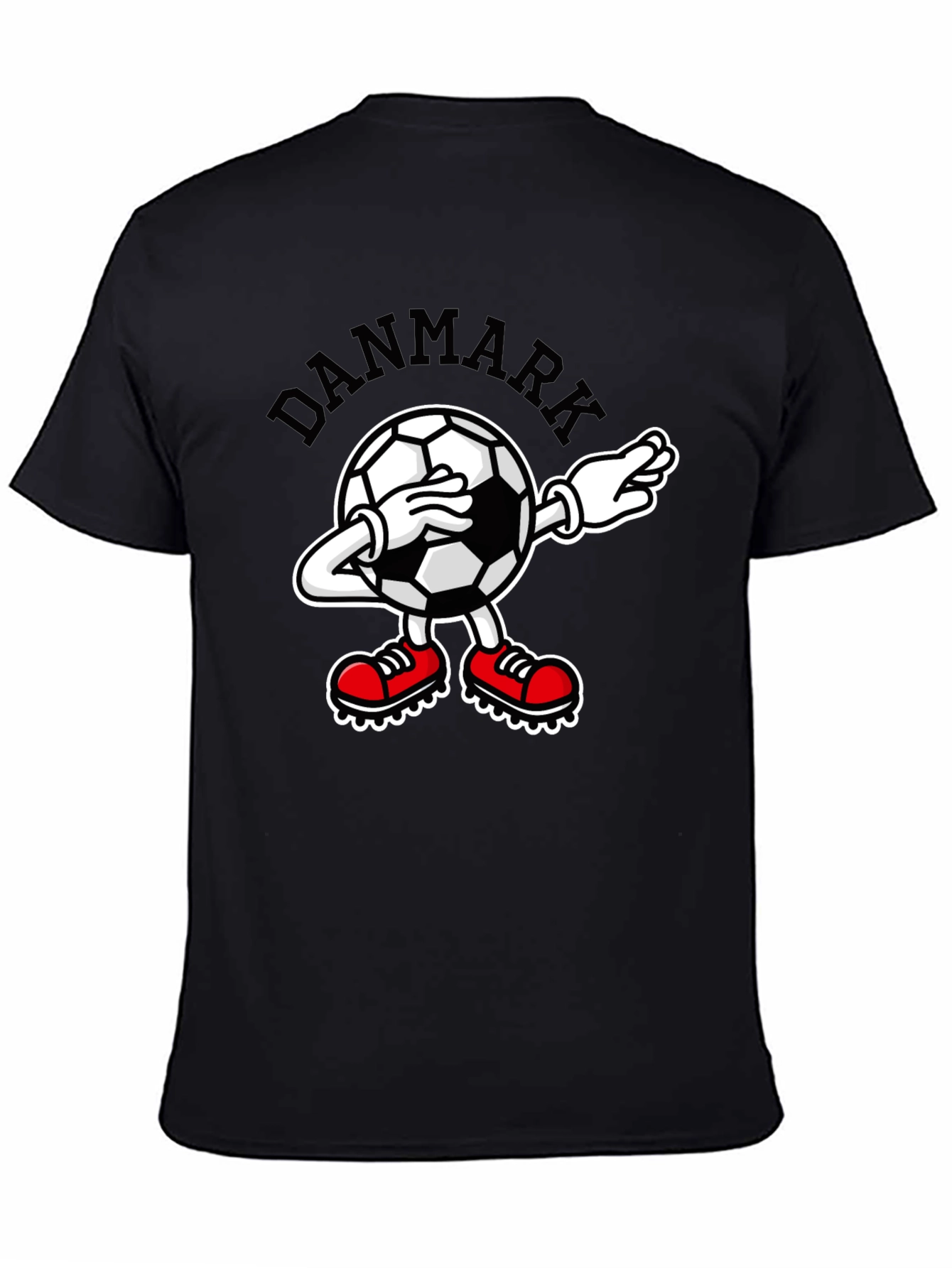 Denmark Soccer Dabbing T-Shirt