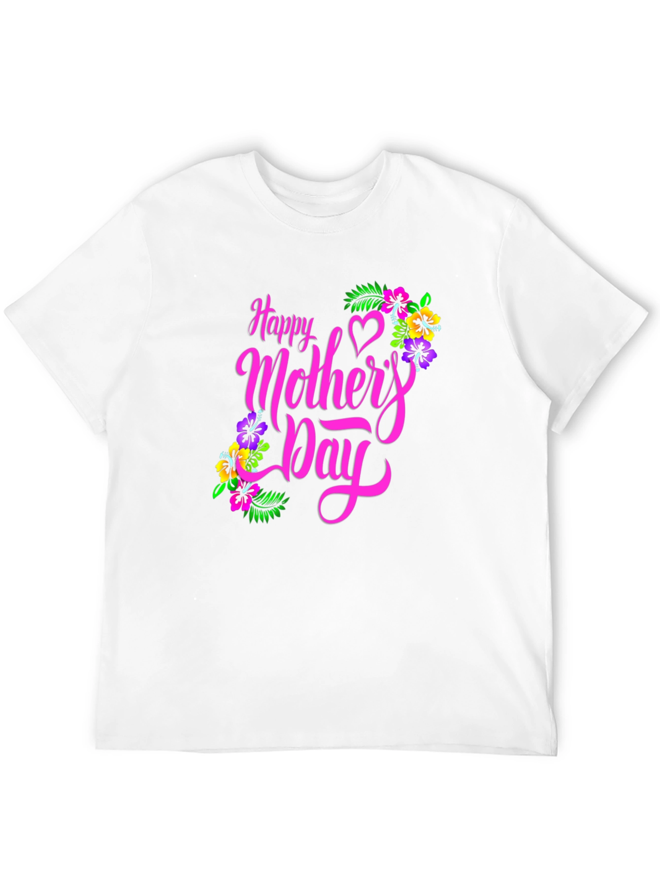 Happy Mothers Day Floral T-Shirt