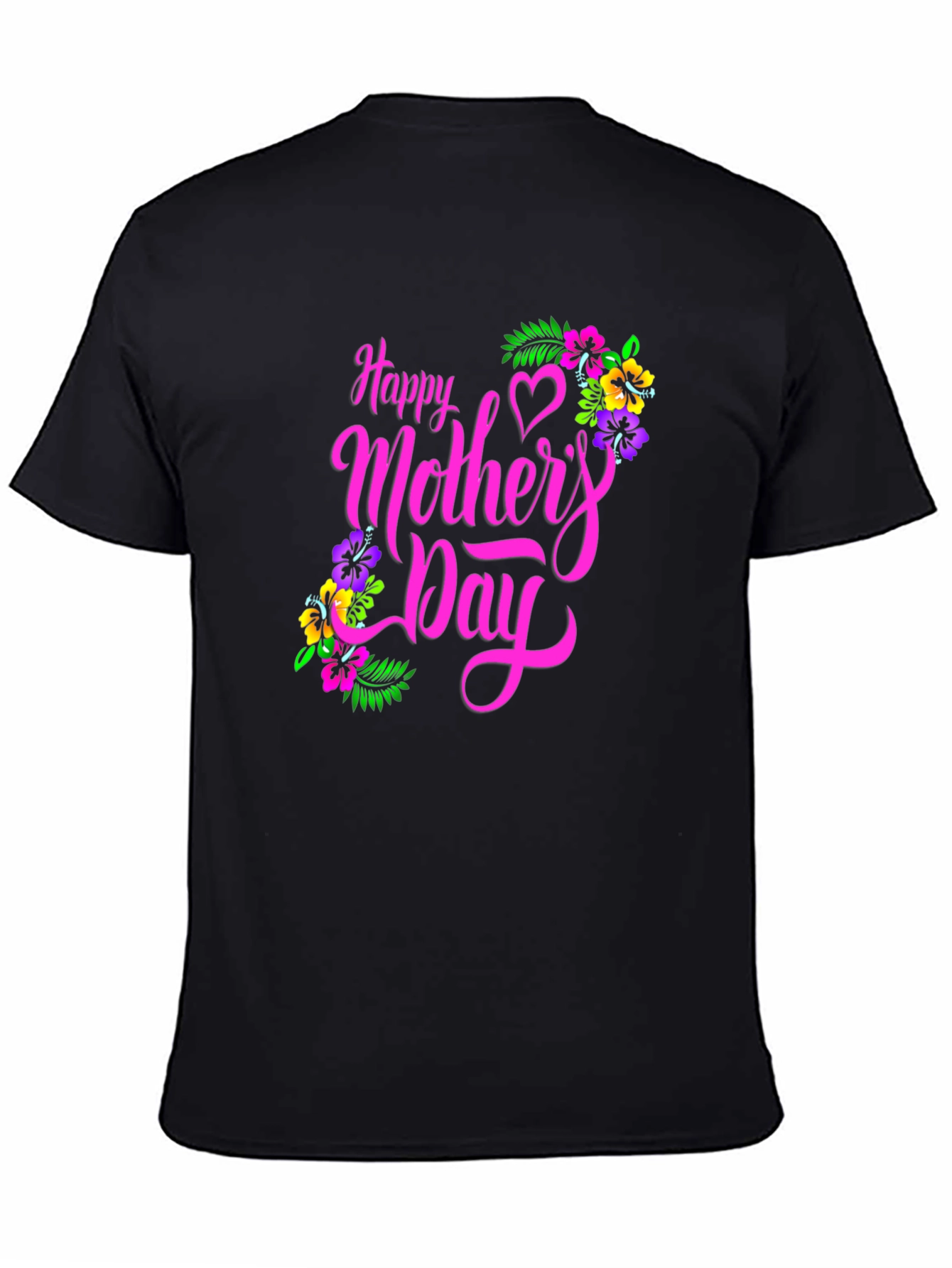 Happy Mothers Day Floral T-Shirt