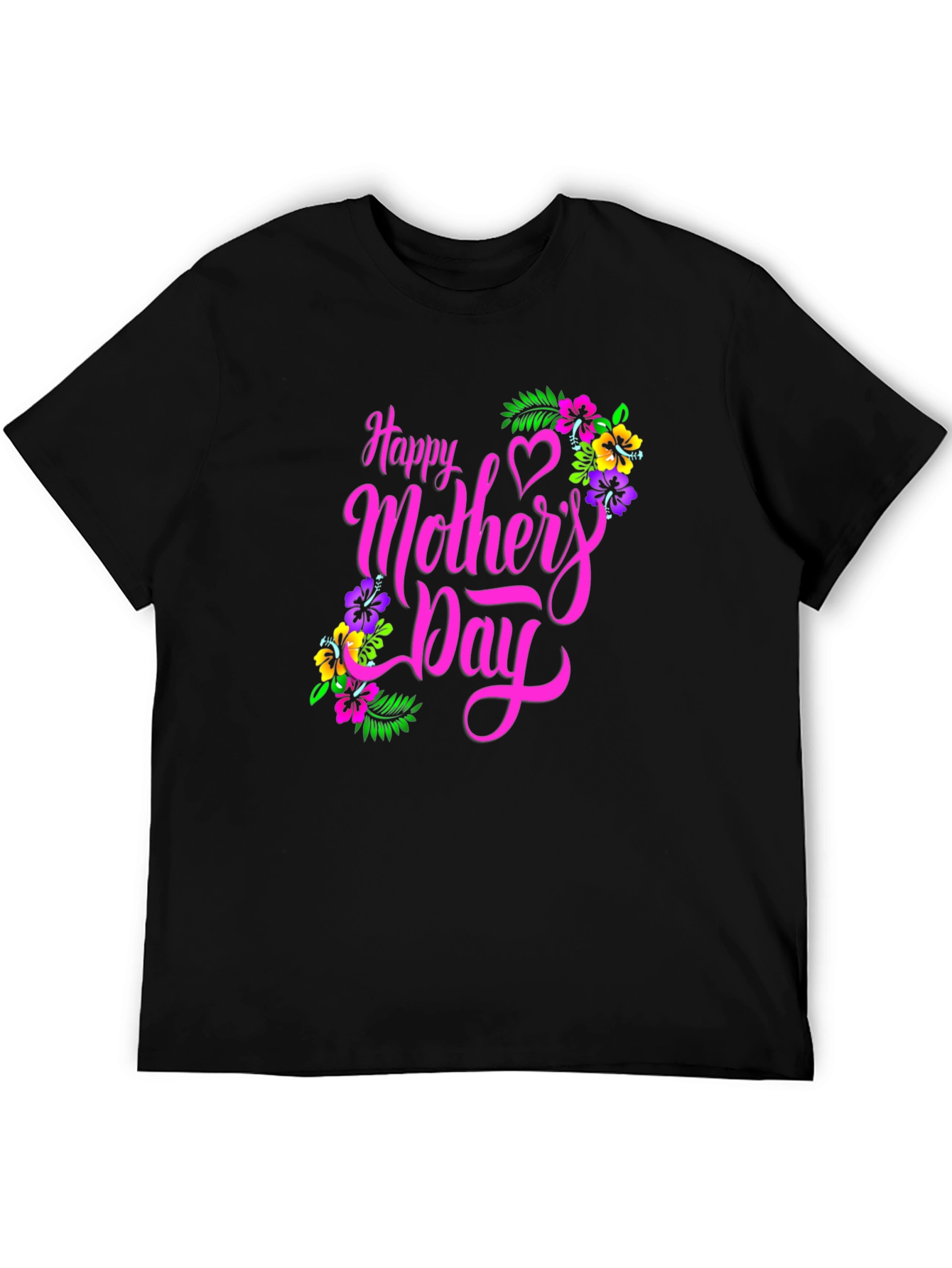 Happy Mothers Day Floral T-Shirt